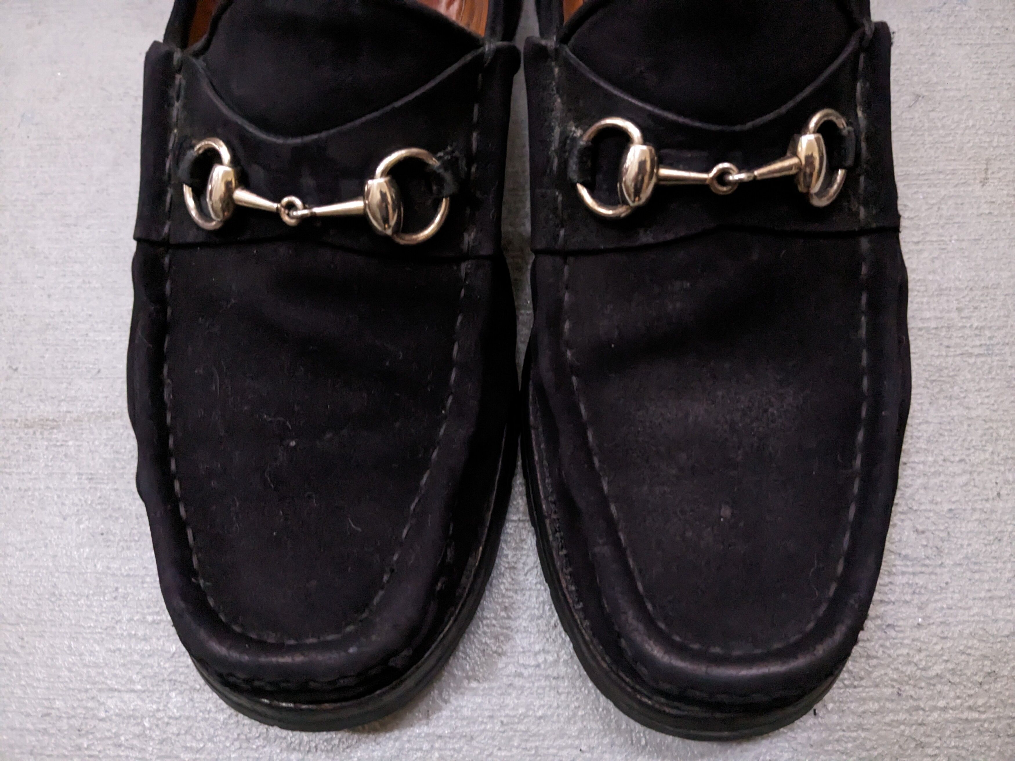 Gucci Gucci Horsebit Loafers Black Leather Size 9.5 Italy Slip On Size US 9.5 / EU 42-43 - 5 Thumbnail