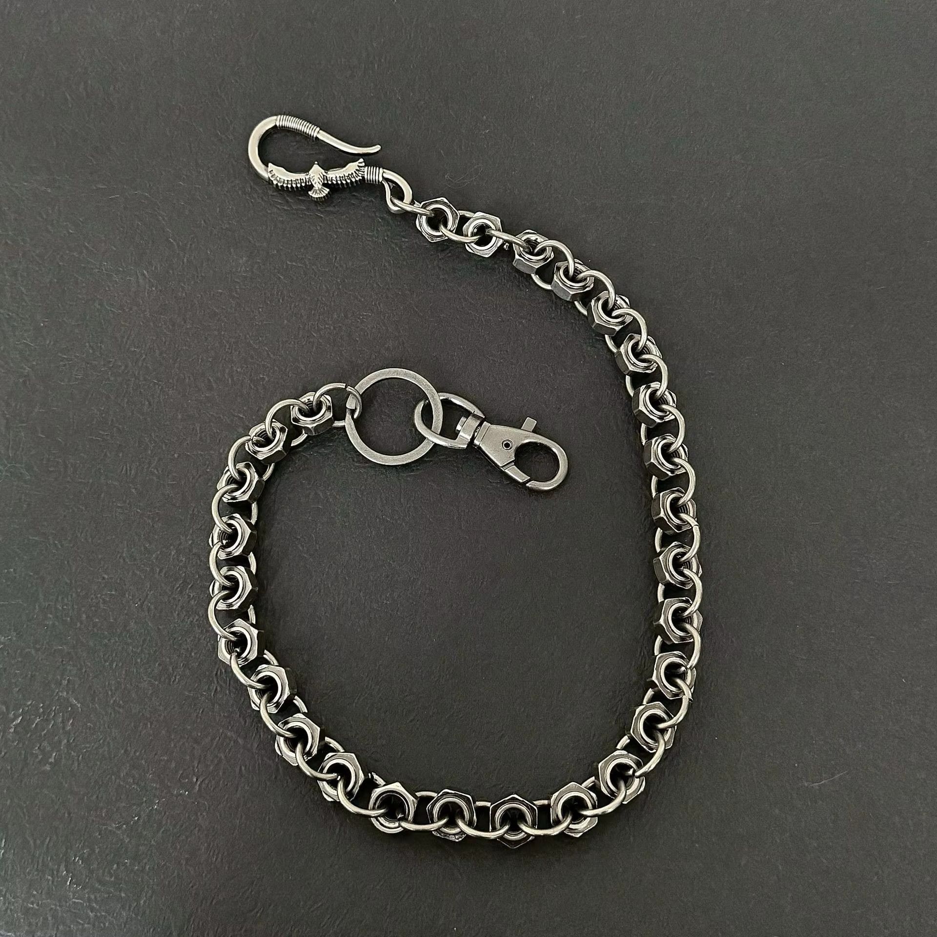 Jewelry Nut KeyChain Jean Biker Wallet Pants Waist Chain Size ONE SIZE - 3 Thumbnail
