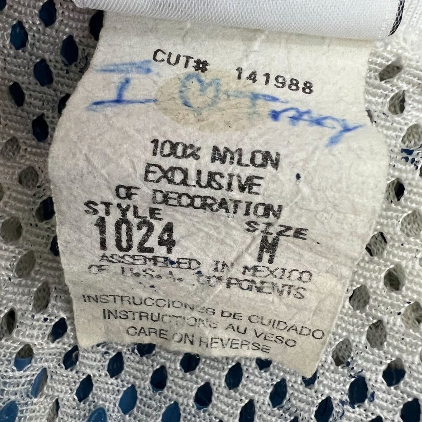 Vintage Vintage BIKE White Jersey Blue Letters Size Medium Size M / US 6-8 / IT 42-44 - 5 Thumbnail