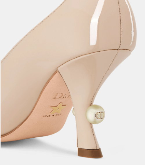 Dior o1w1db11225 KCV215 Tribales Pumps in Nude Size US 7 / IT 37 - 5 Thumbnail