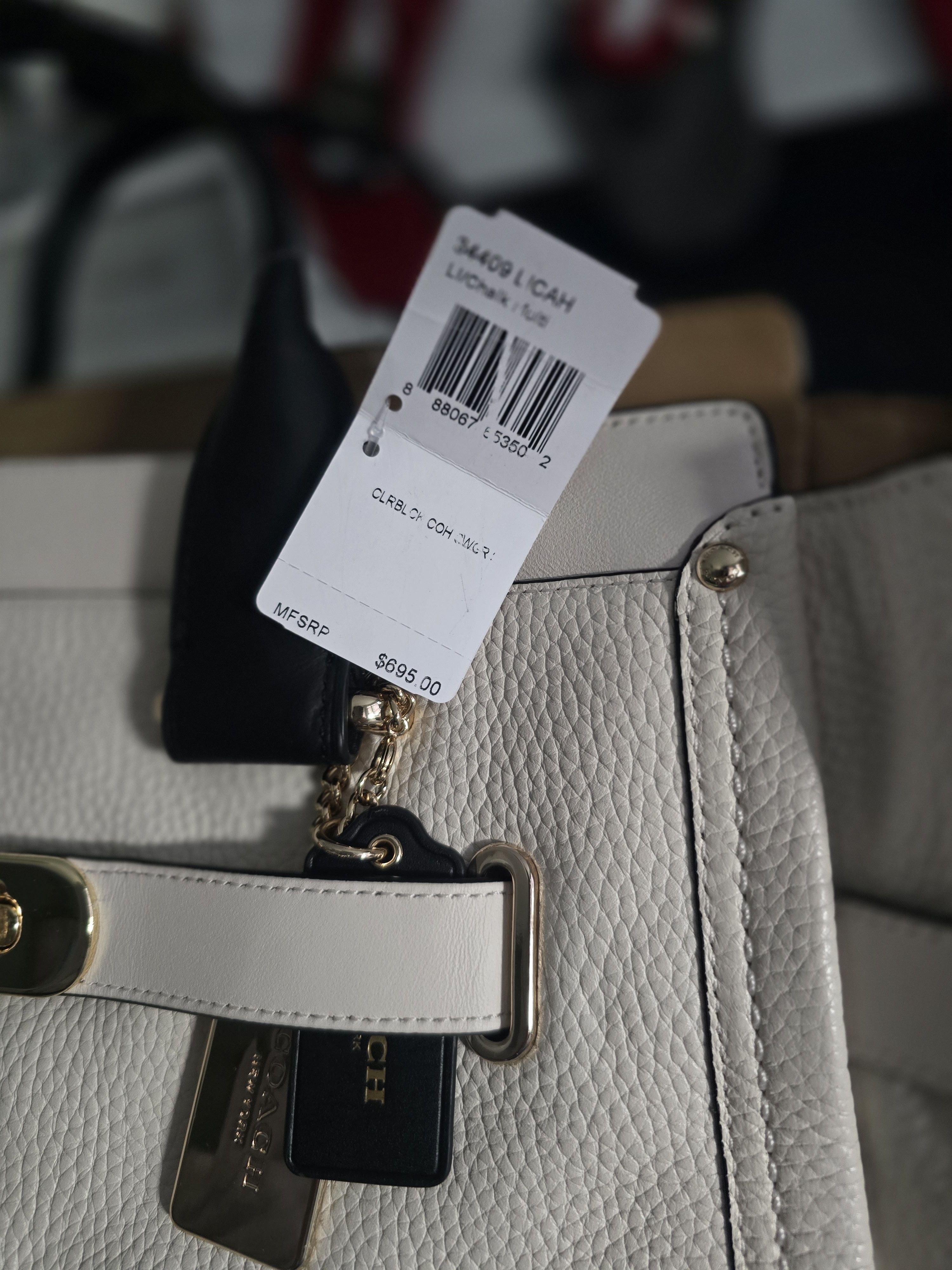 Coach Coach Colorblock Pebbled Leather Size ONE SIZE - 6 Thumbnail