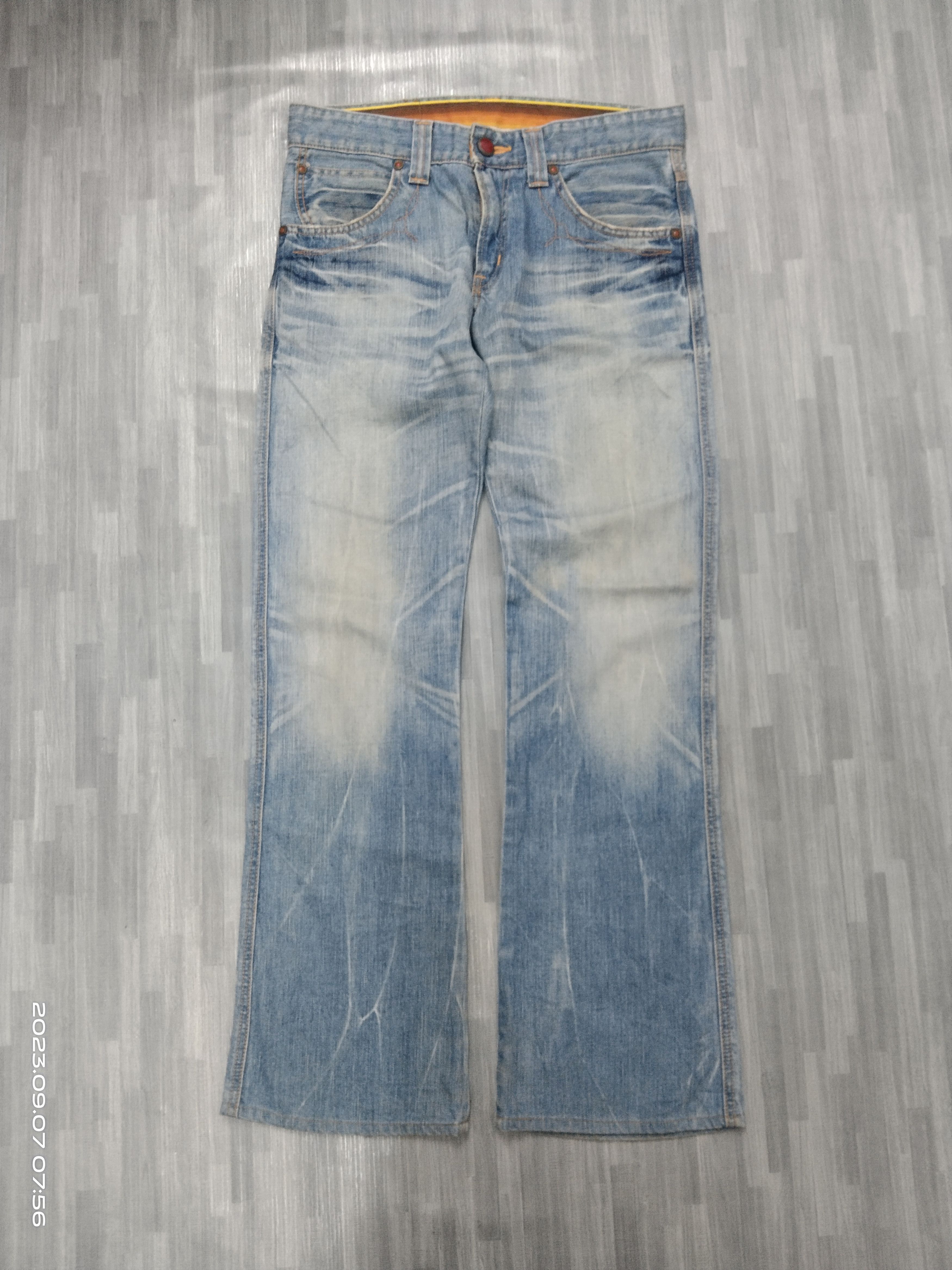 Edwin FLARE SICK EDWIN MADE IN JAPAN DENIM PANTS Size US 31 - 2 Thumbnail