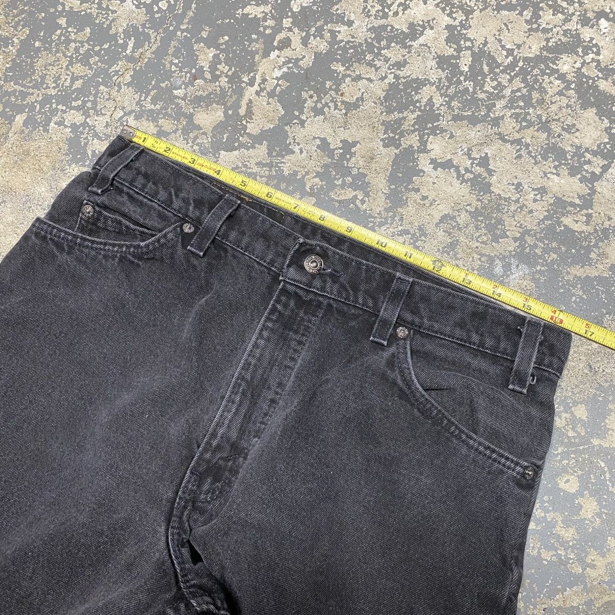 Other Vintage Levi’s 560 Baggy Fit Black Orange Tab Denim Jeans Size US 33 - 10 Thumbnail
