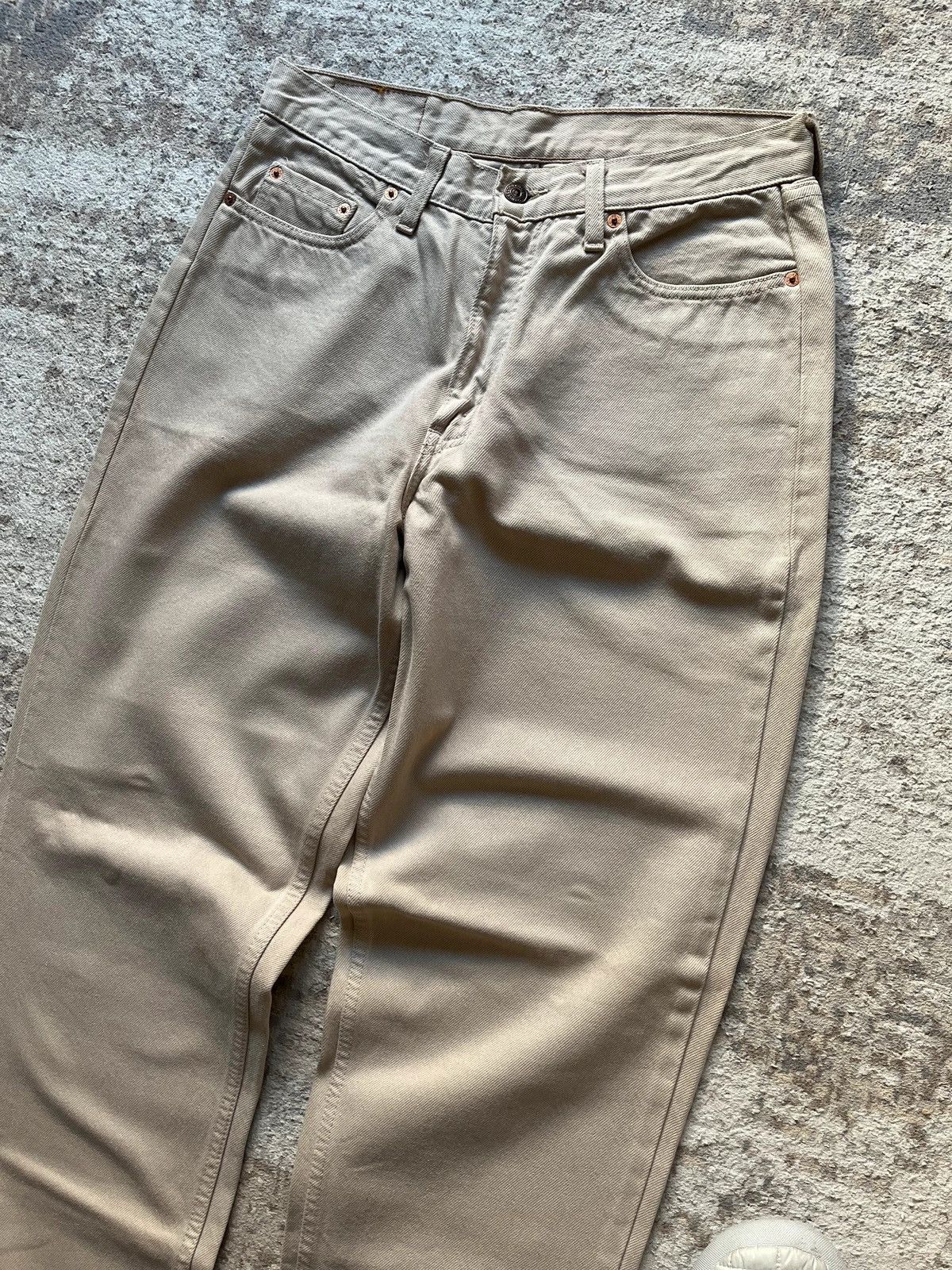 Levi's Levi’s Jeans Sz W33 L32 Vintage 1998 Beuge Jeans Denim Rare Size US 33 - 14 Thumbnail