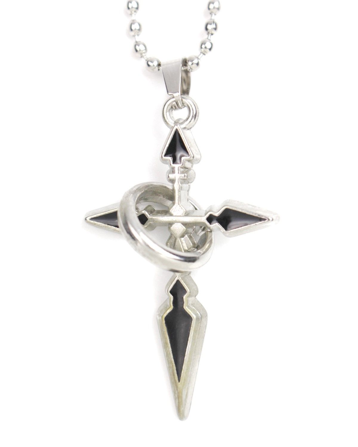 Hysteric Glamour 2000S JAPANESE MADE GOTHIC SPEAR CROSS NECKLACE Size ONE SIZE - 1 Thumbnail