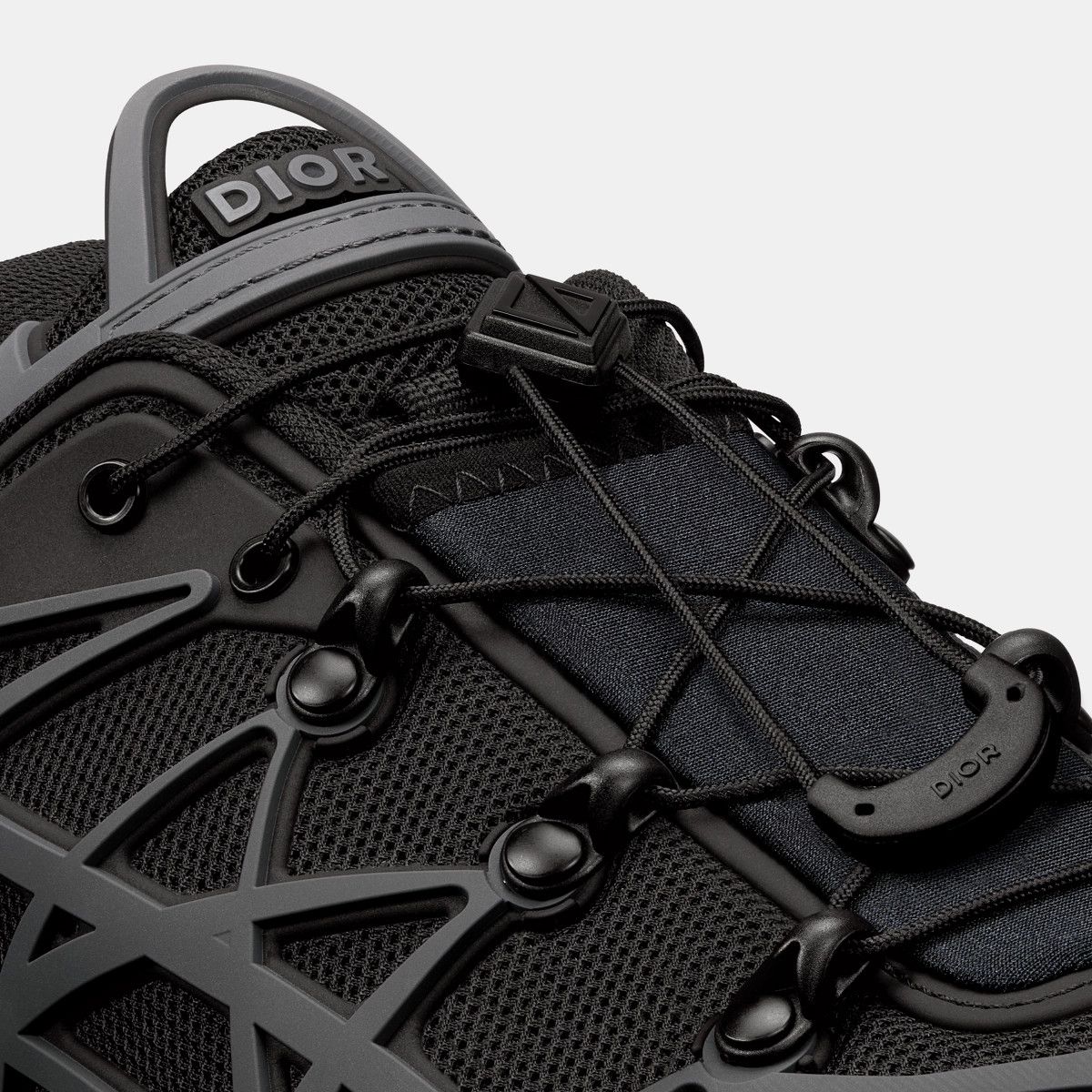 Dior o1bcso1str0125 B31 Runner Sneaker in Black Size US 12 / EU 45 - 4 Thumbnail