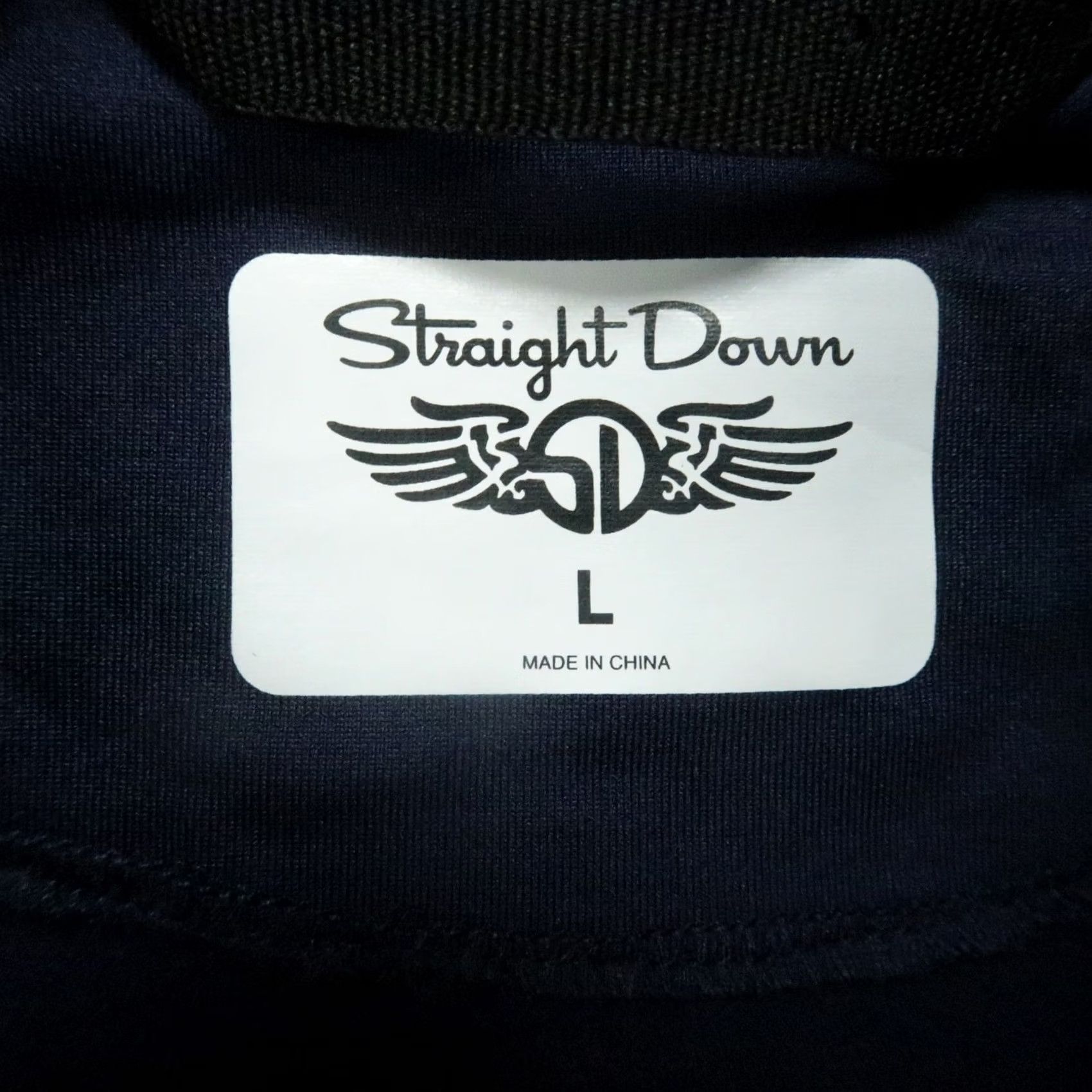 Vintage VINTAGE Straight Down Jacket Men L Navy Blue Red Bull Override Patton Puffer Quilted Size US L / EU 52-54 / 3 - 3 Thumbnail