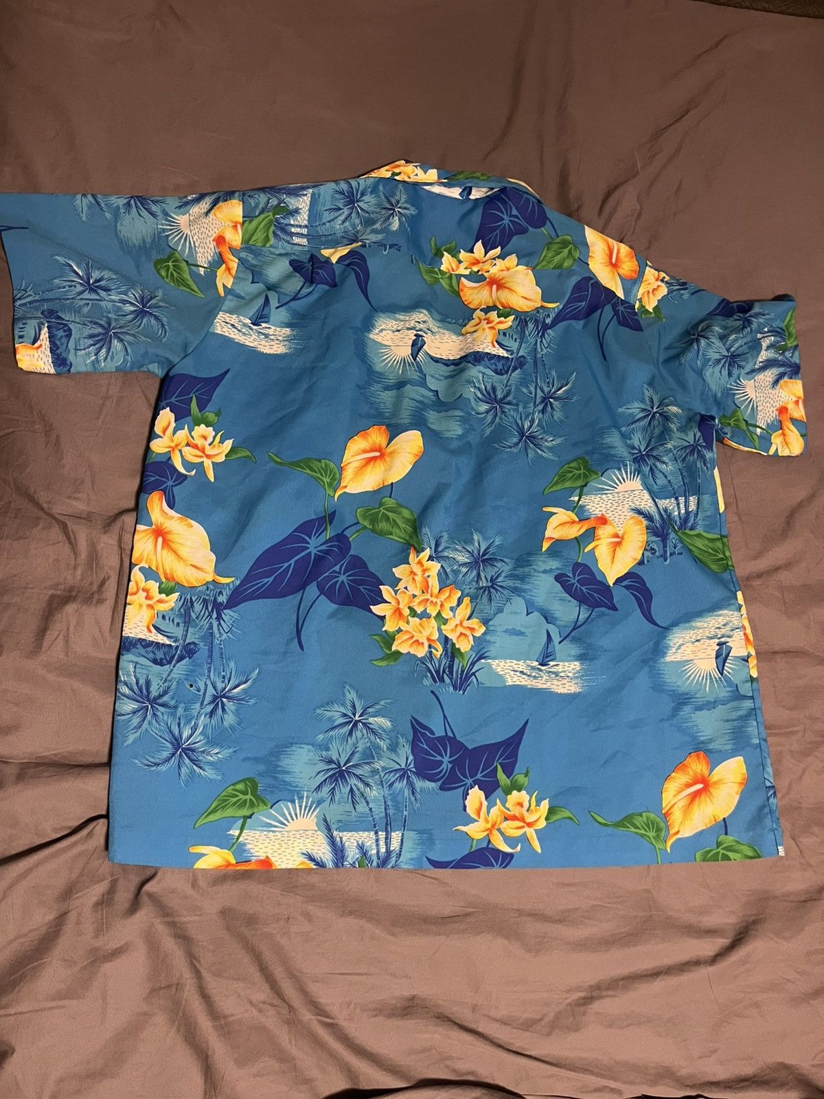 Other Blue Hawaiian Shirt Size US L / EU 52-54 / 3 - 2 Thumbnail
