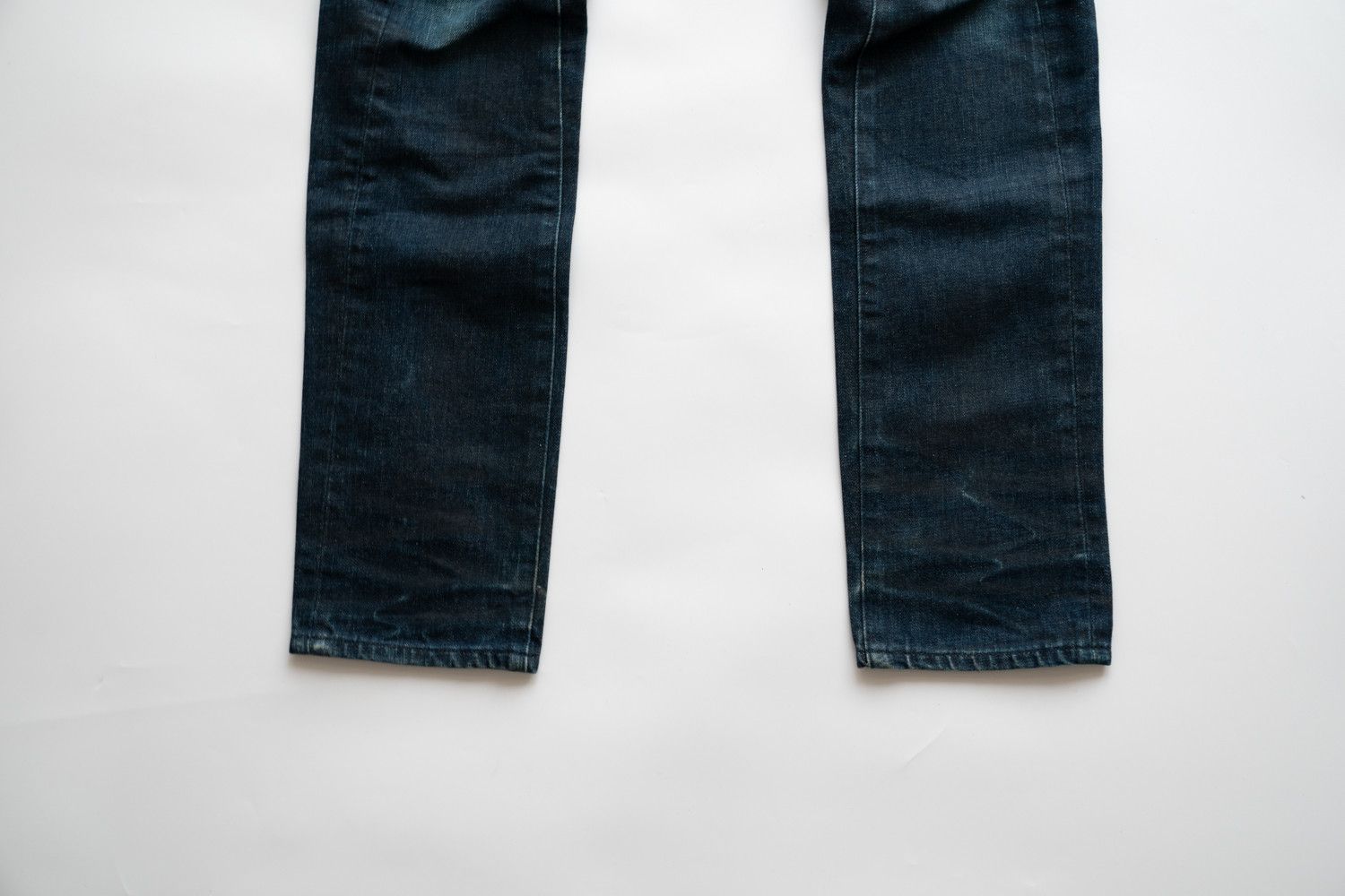 Balmain 2012FW 3D BIKER DEEP BLUE DENIM Decarnin Era Style Size US 27 - 4 Thumbnail