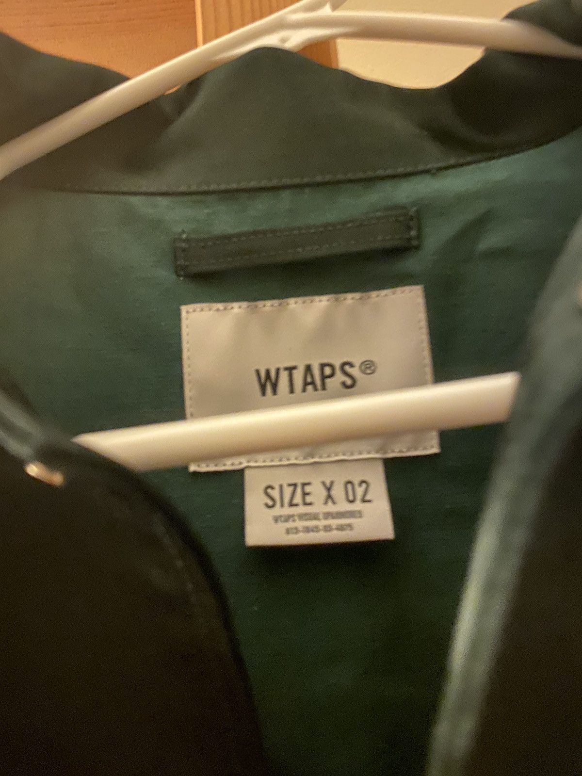 Wtaps wtaps coach jacket in dark green ( size 02 medium) Size US M / EU 48-50 / 2 - 2 Thumbnail