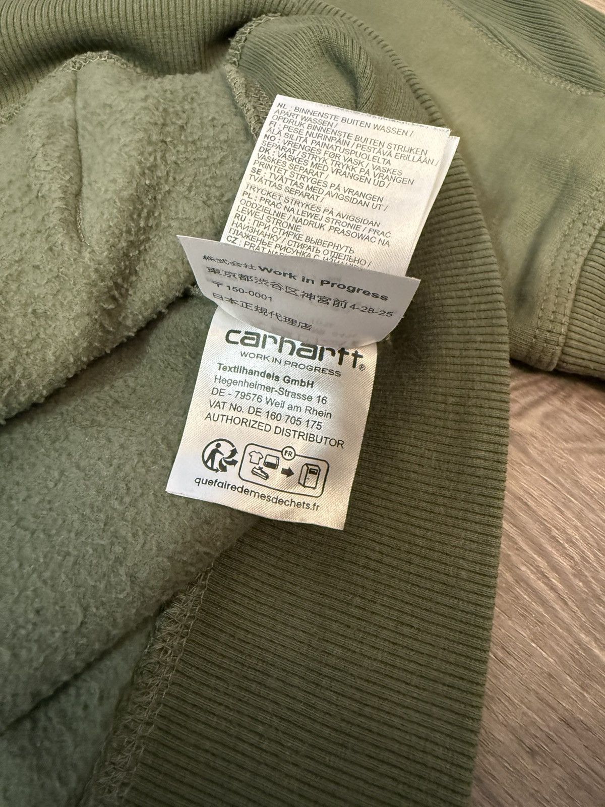 Carhartt × Palace Palace x Carhartt WIP Hoodie Dollar Green Size US L / EU 52-54 / 3 - 9 Thumbnail