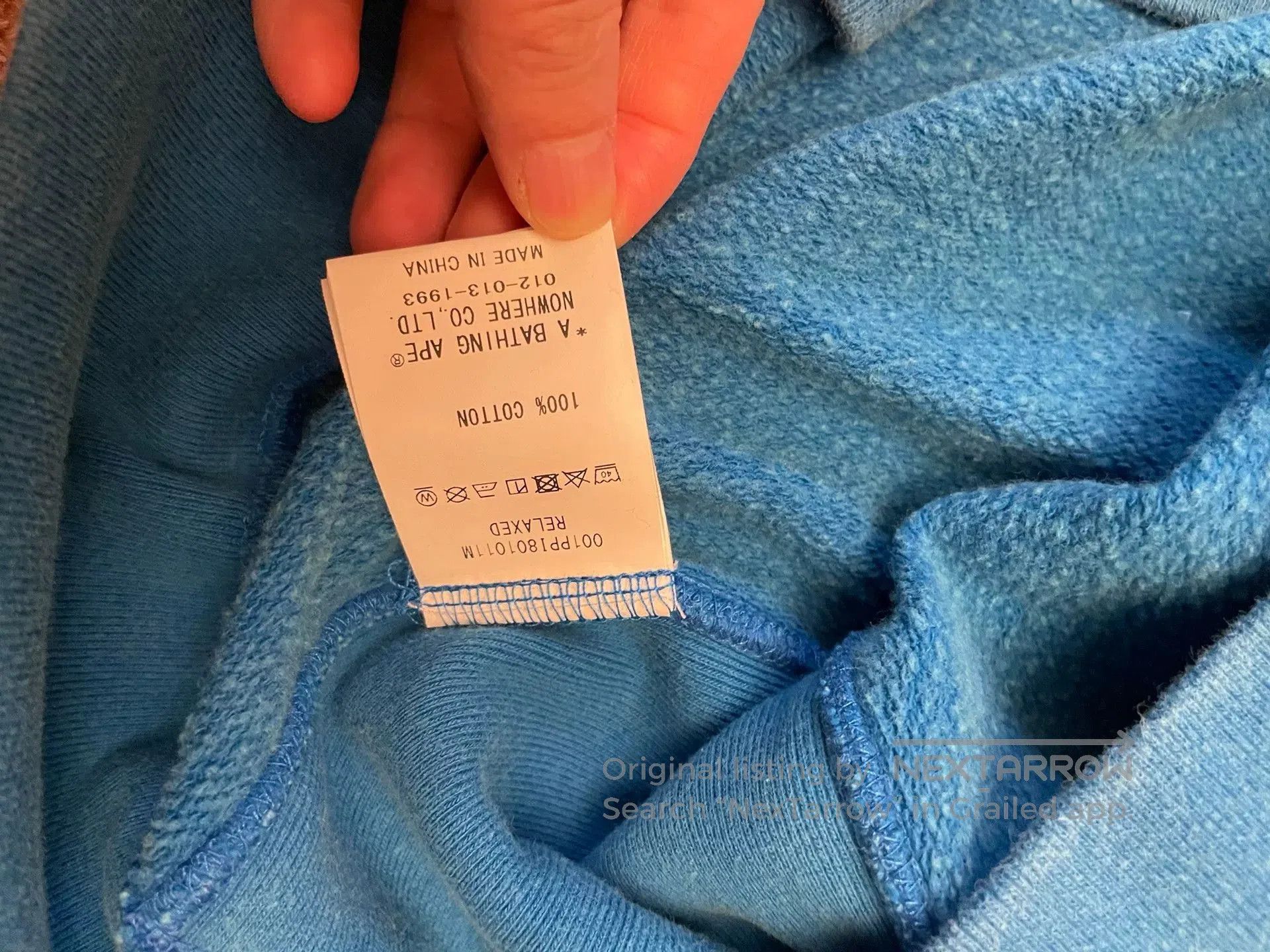 Bape Bape Printed Hoodie. Size US XXL / EU 58 / 5 - 6 Thumbnail