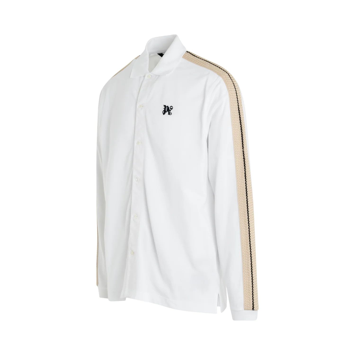 Palm Angels o1mris0824 Polos in White Size US M / EU 48-50 / 2 - 2 Thumbnail