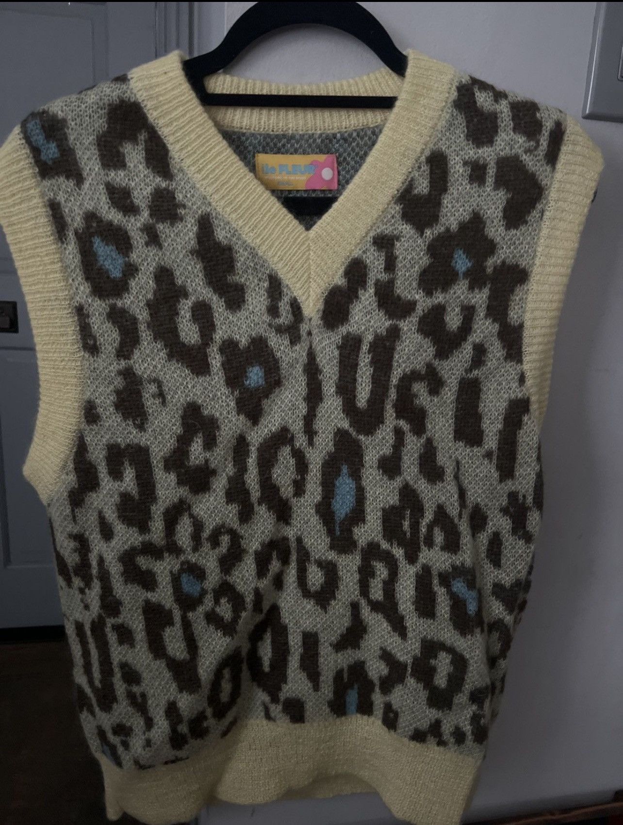 Golf Wang Golf Le Fleur* Leopard Sweatervest | Grailed