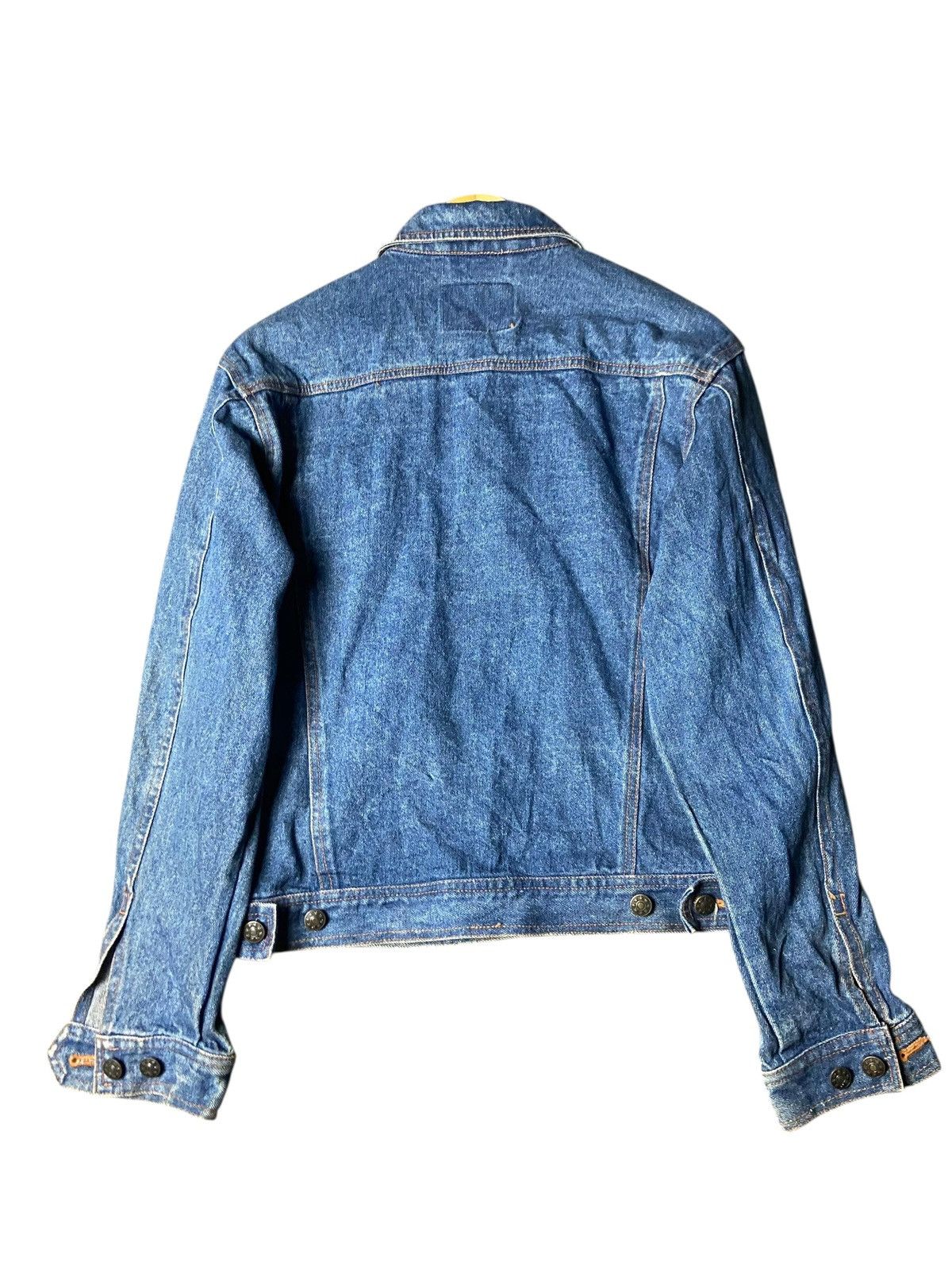 Japanese Brand Turkey Bear Relaxed Fit Denim Jeans Jacket (170) Size US XS / EU 42 / 0 - 3 Thumbnail