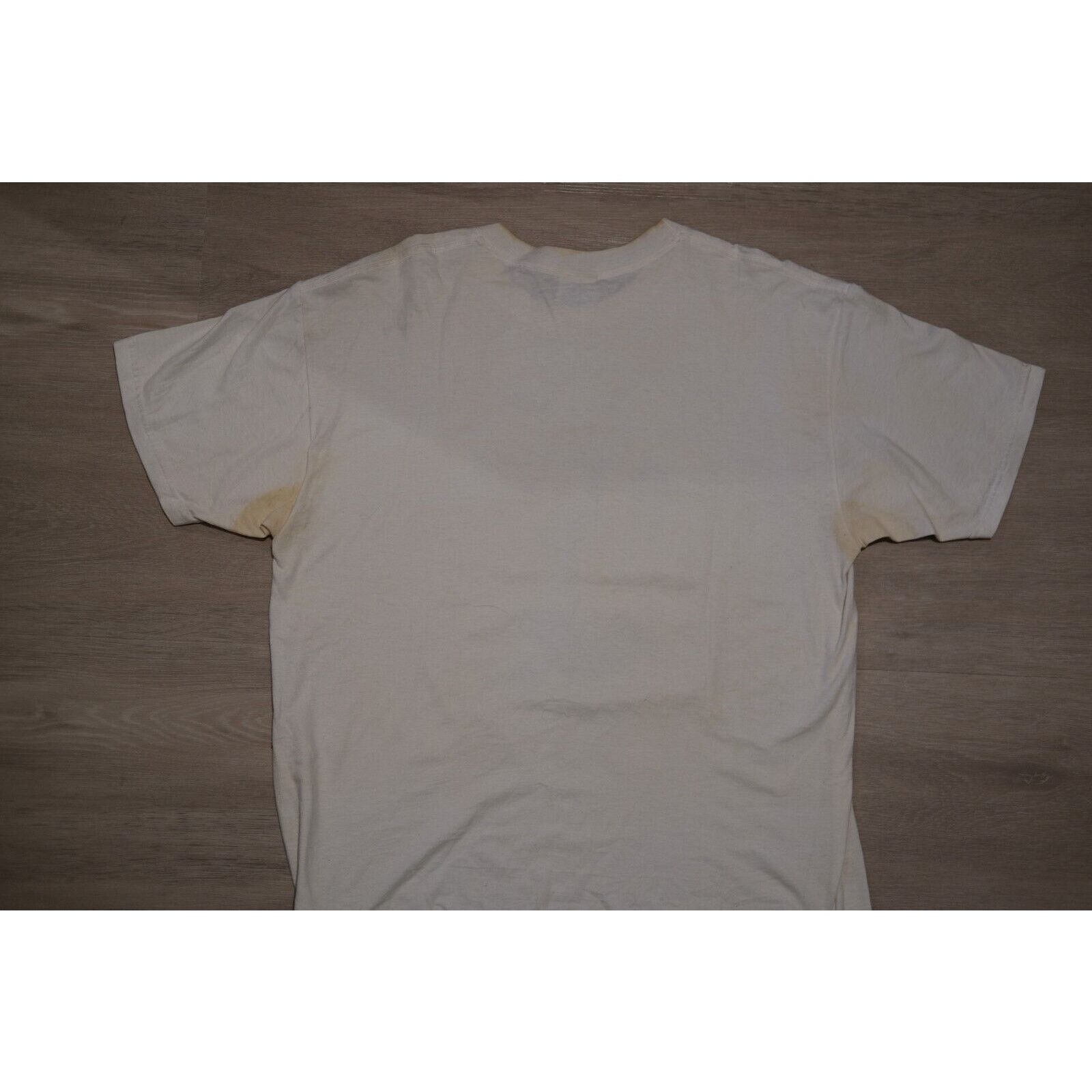 Hanes Vintage 1990s Hanes Mickey Mantle Double Stitch T-Shirt L Size US L / EU 52-54 / 3 - 8 Thumbnail