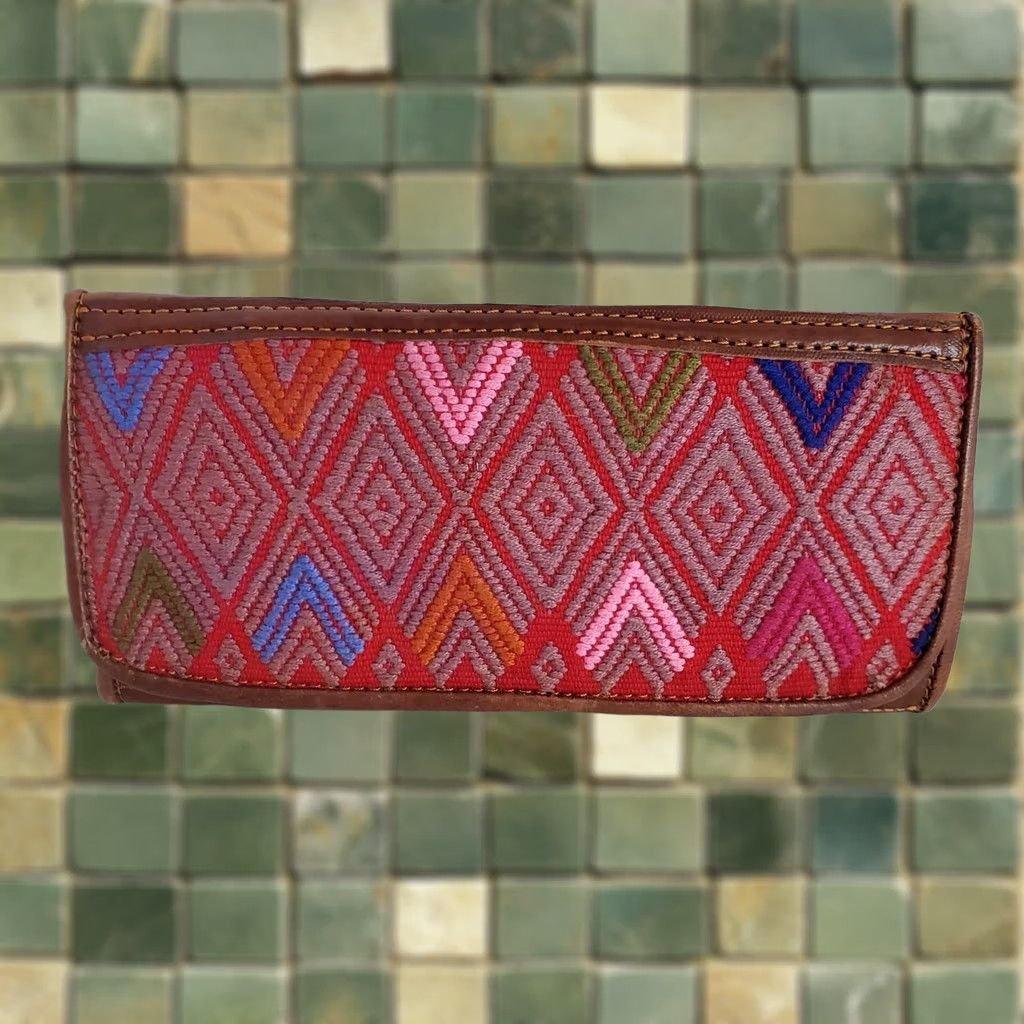 Vintage Vtg Boho Leather Tri-fold Wallet Size ONE SIZE - 1 Thumbnail