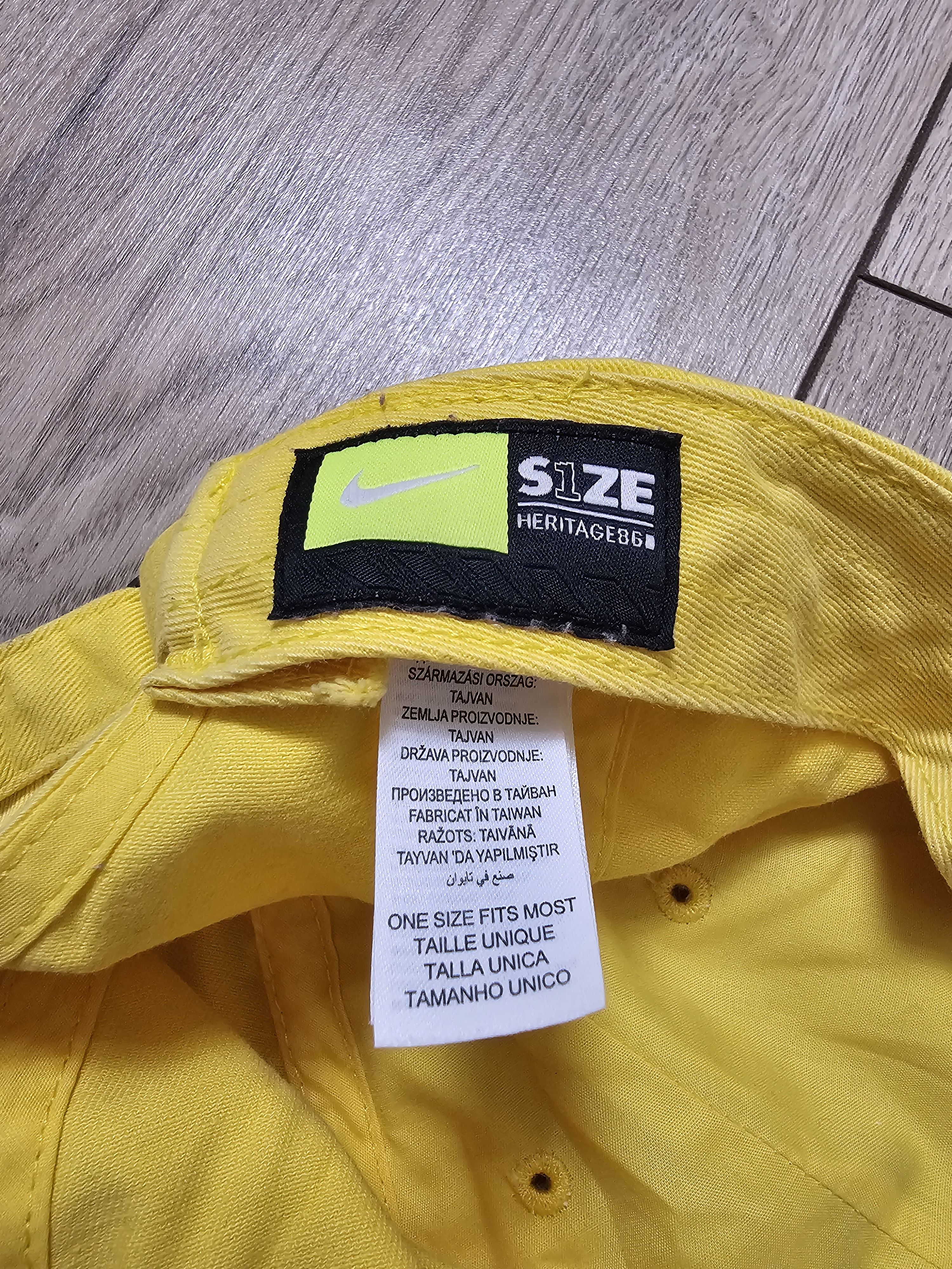 Nike × Vintage BRAZIL 2006 VINTAGE CAP YELLOW CAP FOOTBALL HAT SOCCER CAP Size ONE SIZE - 7 Thumbnail