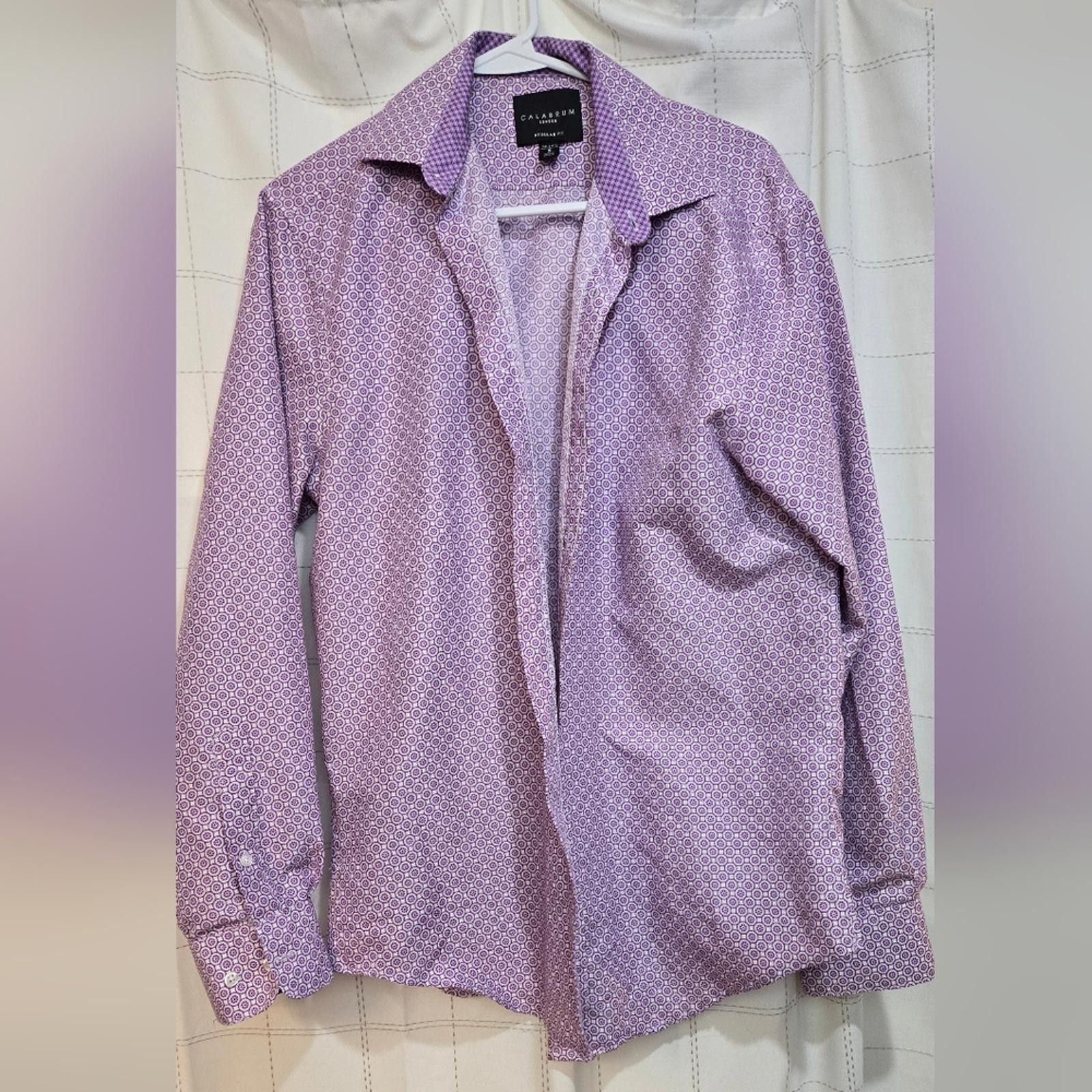 Other Calabrum London Dress Shirt Size 36R - 1 Thumbnail