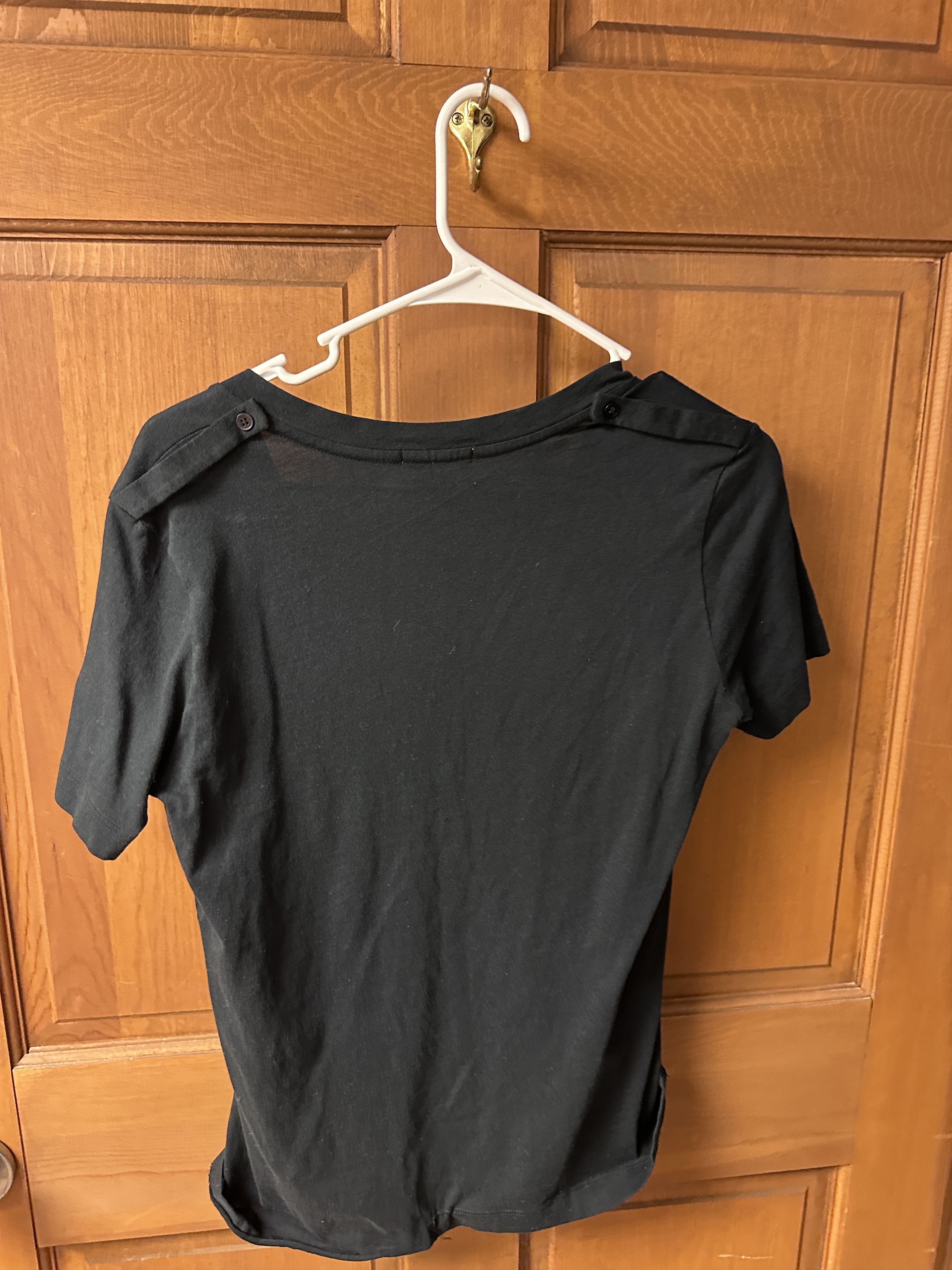 Lacoste Lacoste Women's Black T-shirt Size 40 Size S / US 4 / IT 40 - 4 Thumbnail