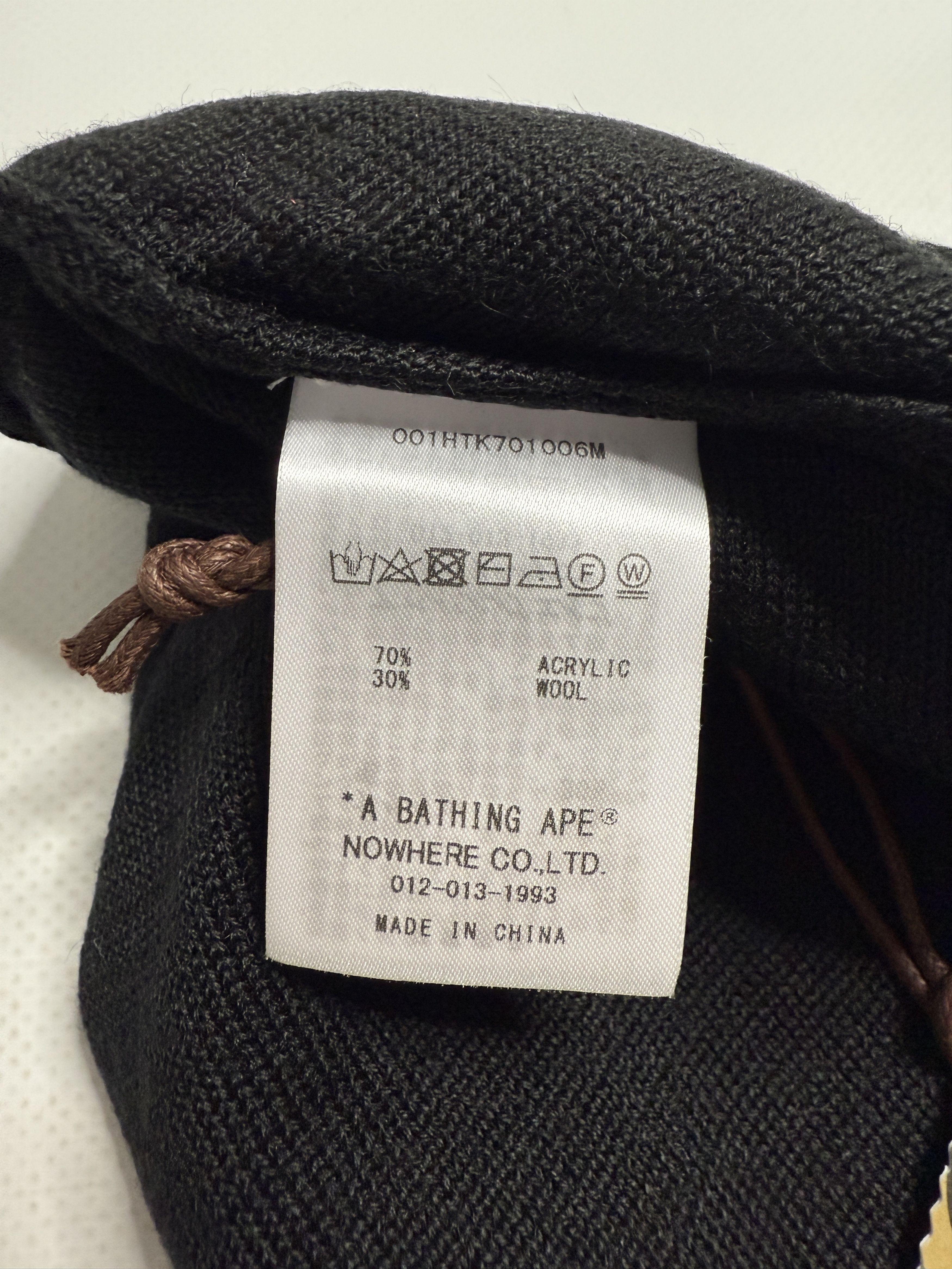 Bape BAPE 1ST SHARK KNIT CAP Size ONE SIZE - 12 Thumbnail
