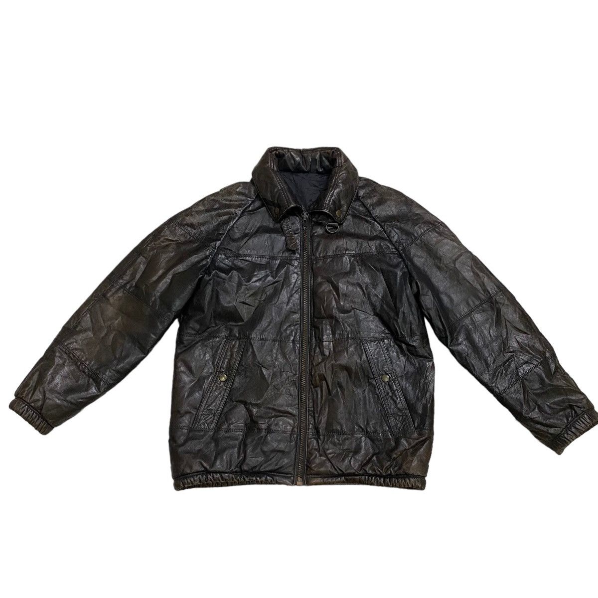 Bugatti BUGATTI PUFFER LEATHER JACKET Size US S / EU 44-46 / 1 - 5 Thumbnail