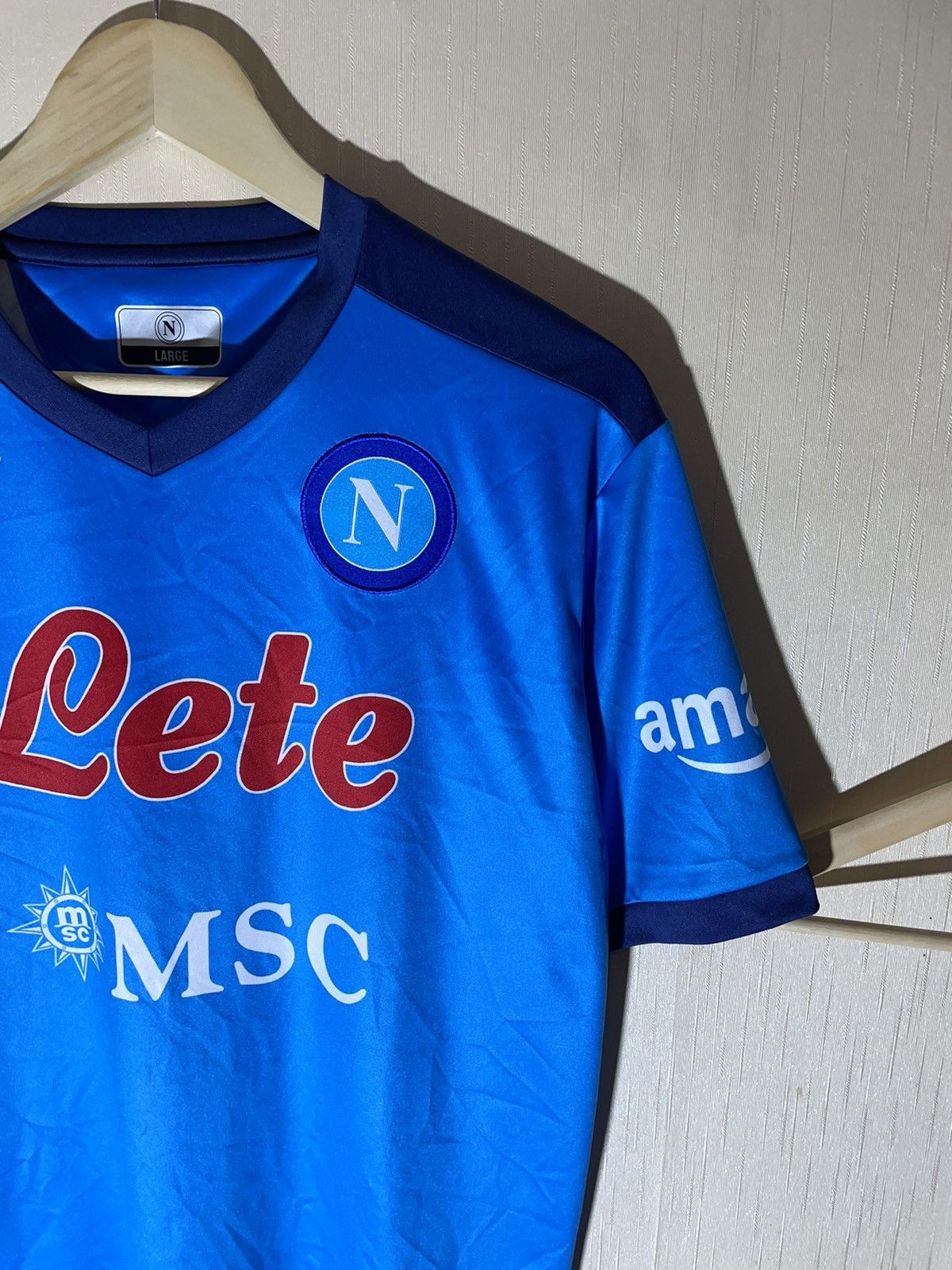 Emporio Armani Napoli Emporio Armani 2022 soccer jersey Size US L / EU 52-54 / 3 - 2 Thumbnail