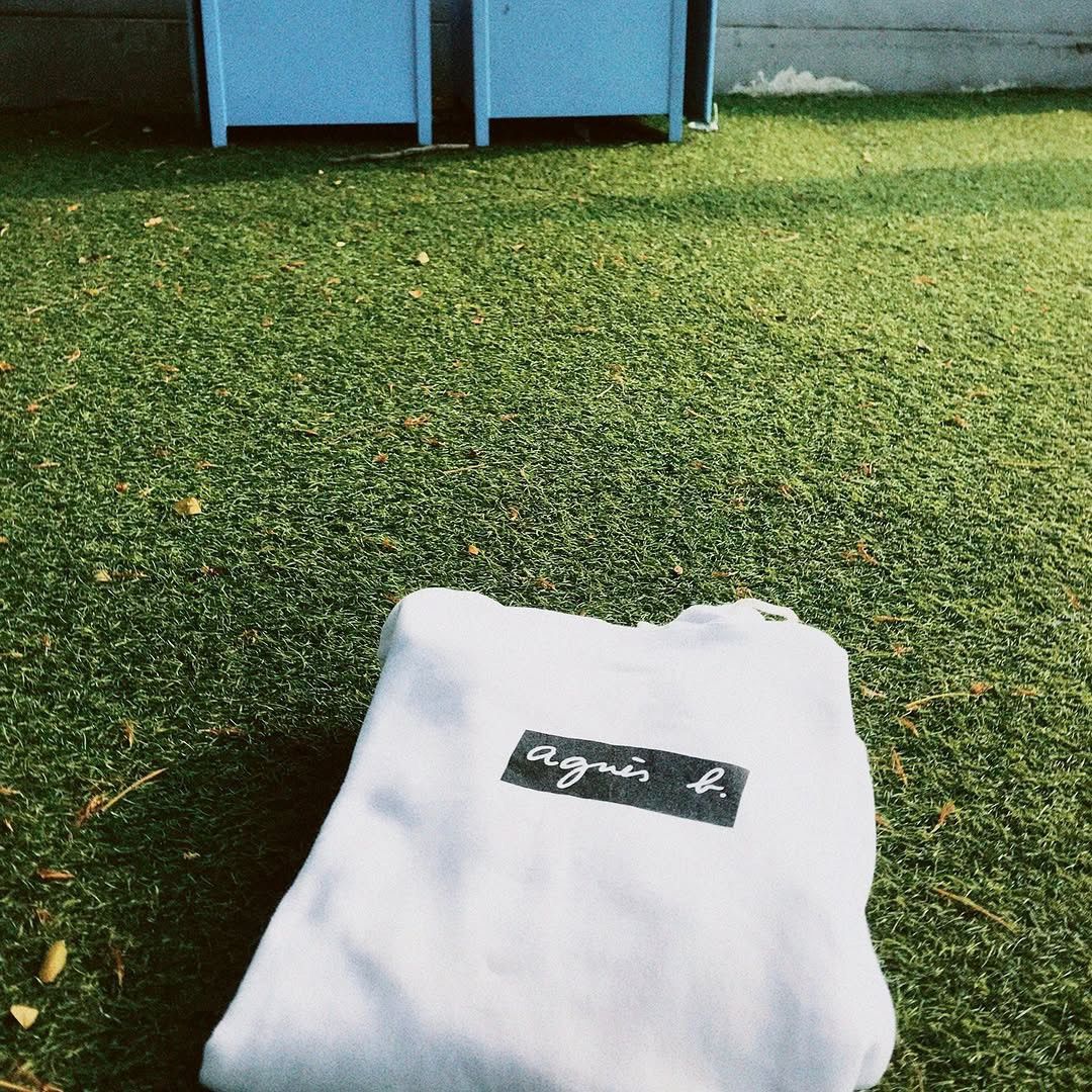 ADAM ET ROPE × Japanese Brand × agnes b. Vintage Agnes B Homme x adam et rope White Hoodie Jacket box Size US M / EU 48-50 / 2 - 14 Thumbnail