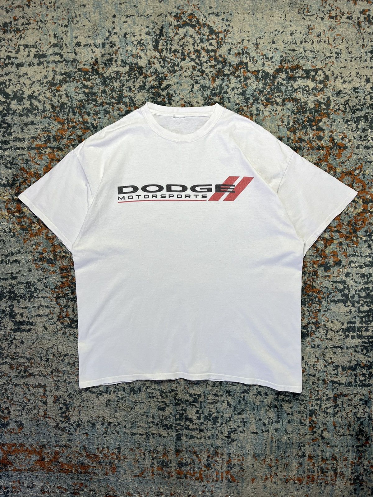 Vintage Vintage y2k Dodge Motorsports Logo graphic tee Size US XXL / EU 58 / 5 - 1 Thumbnail