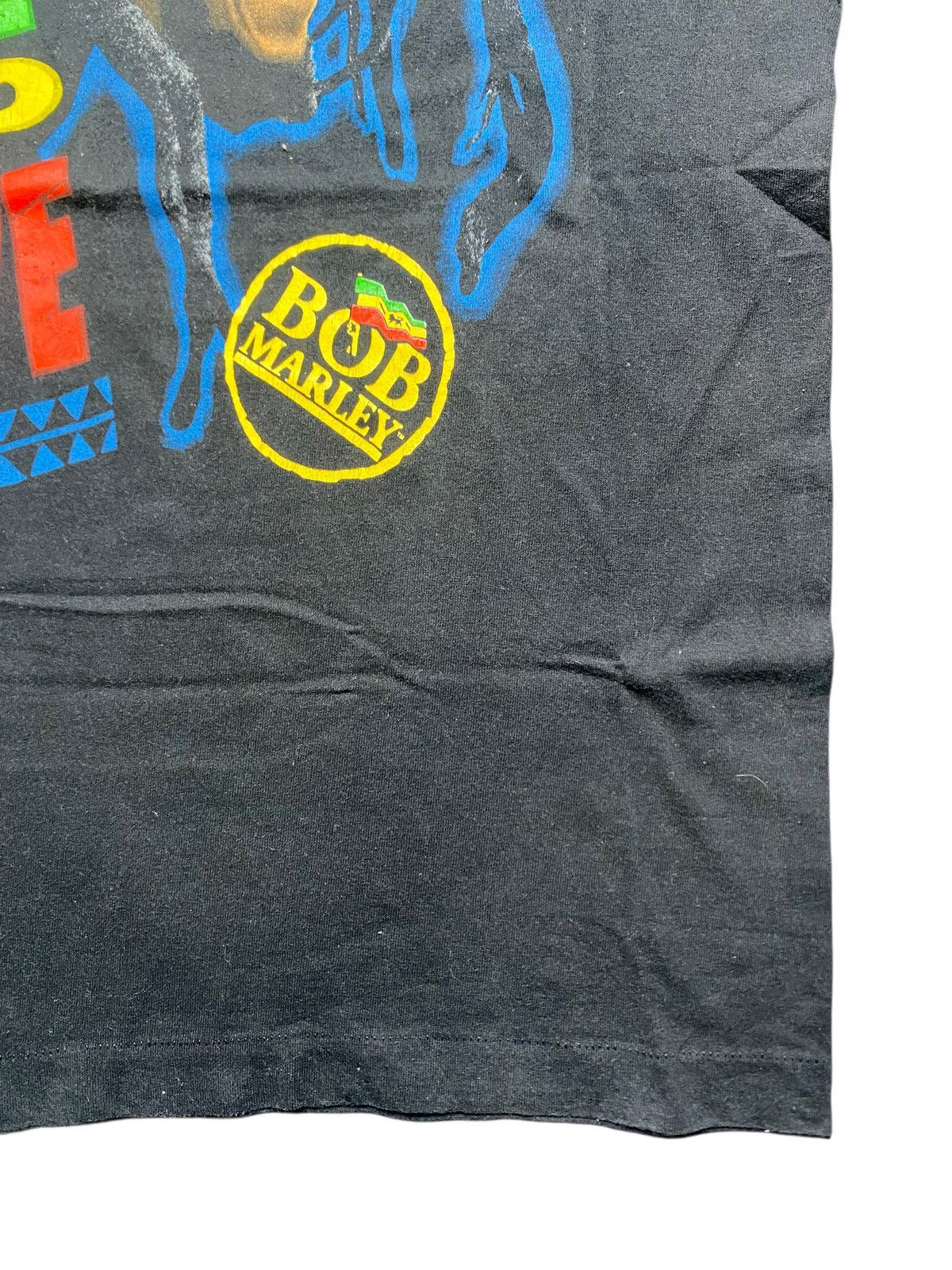 Bob Marley VINTAGE BOB MARLEY WAKE UP LIVE RAGGAE 90s TOUR PROMO TEE Size US M / EU 48-50 / 2 - 6 Thumbnail