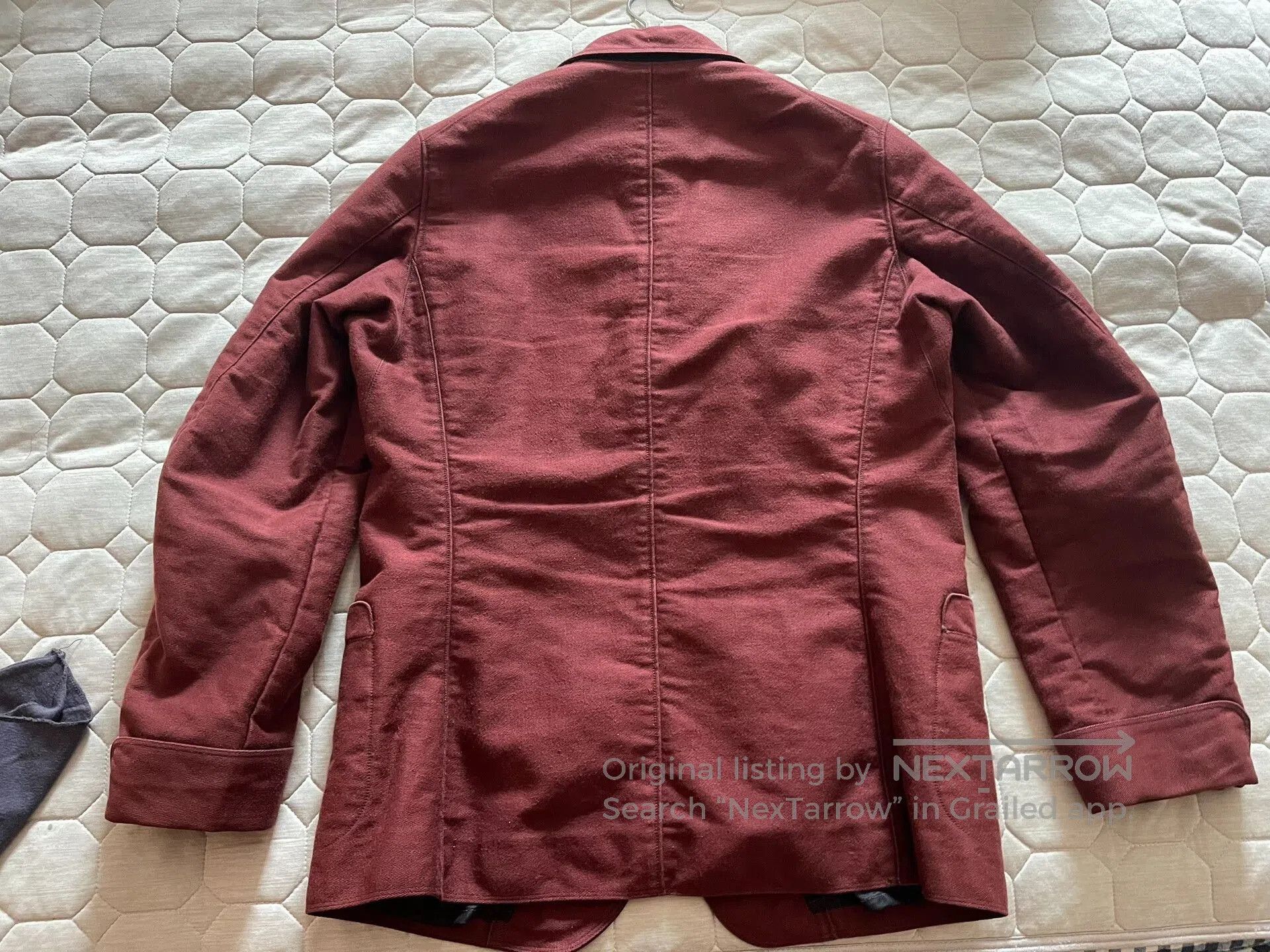 Freewheelers rich red heavy moleskin jacket for men. Size US M / EU 48-50 / 2 - 5 Thumbnail