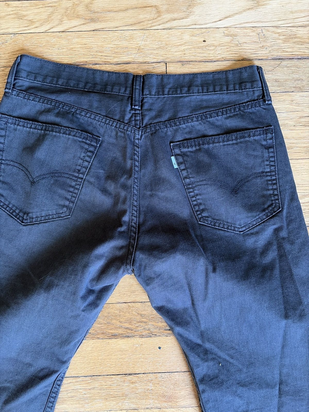 Levi's Vintage Levi’s Black Denim Jeans Size US 30 / EU 46 - 2 Thumbnail