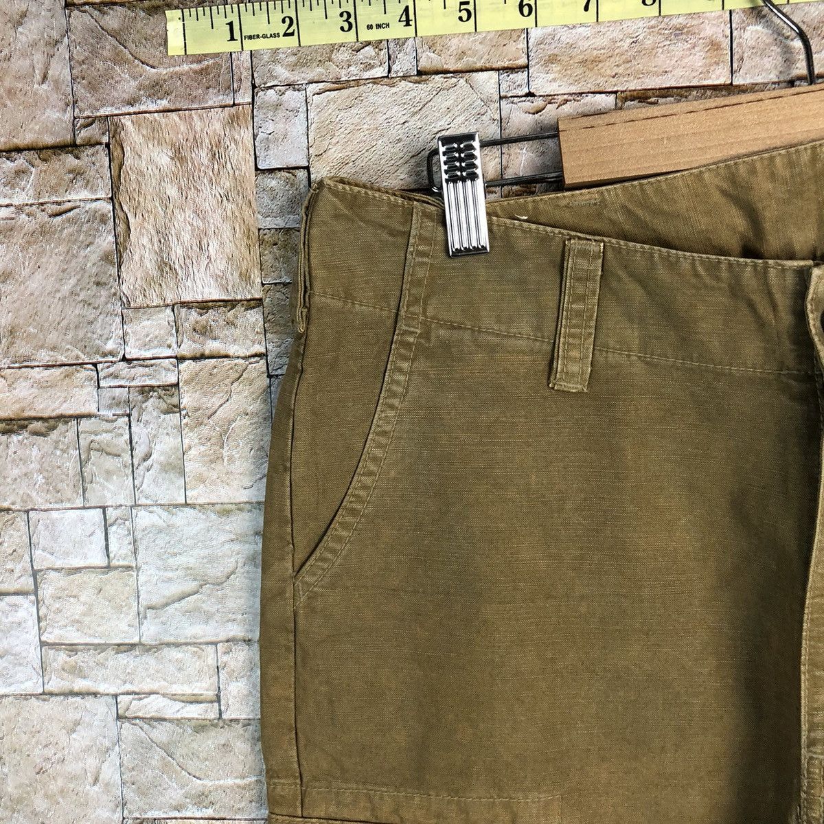Japanese Brand Dude Drunch Brown Cargo Multipocket Pants #A614 Size US 30 / EU 46 - 8 Thumbnail