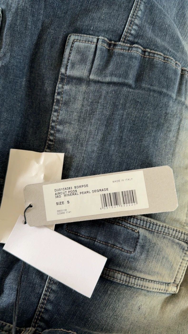 Rick Owens rick owens size s Diagonal Zipper Gradient Denim Hanging Cr Size US 28 / EU 44 - 5 Thumbnail