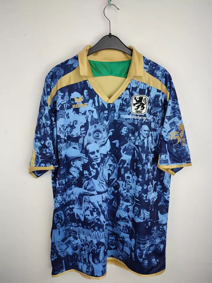 Erima 2009/10 TSV 1860 München Munchen Munich 150th Anniversary Size US XXL / EU 58 / 5 - 11 Thumbnail