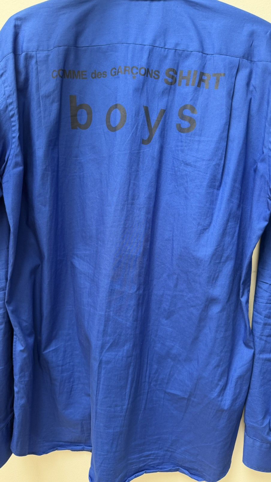 Comme des Garcons SHIRT Comme des garçons SHIRT blue shirt Size US M / EU 48-50 / 2 - 2 Thumbnail
