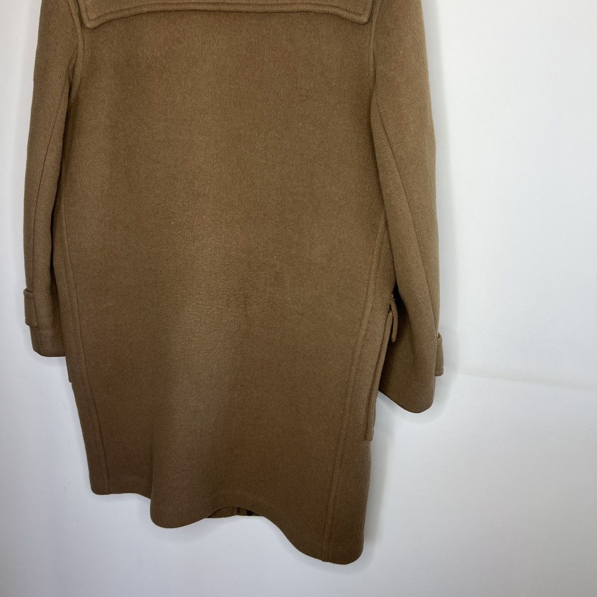 Burberry × Other UK BROWN BURBERRY DUFFLE COAT JACKET BLAZER WOOL ENGLAND OLD Size US L / EU 52-54 / 3 - 13 Thumbnail