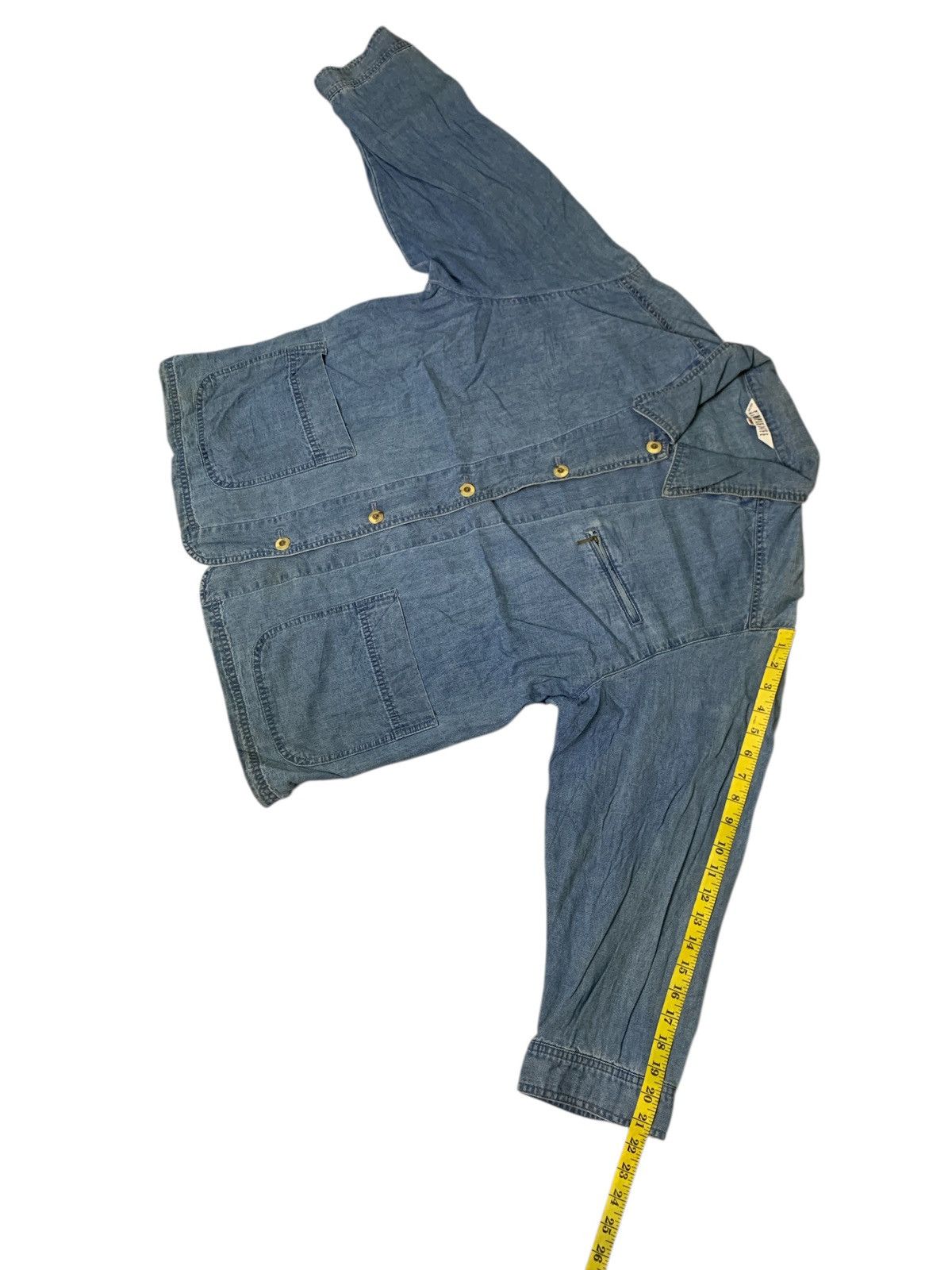RENOWN Rare Design Vintage Renown Simple Life Soft Denim Jackets Size L / US 10 / IT 46 - 11 Thumbnail