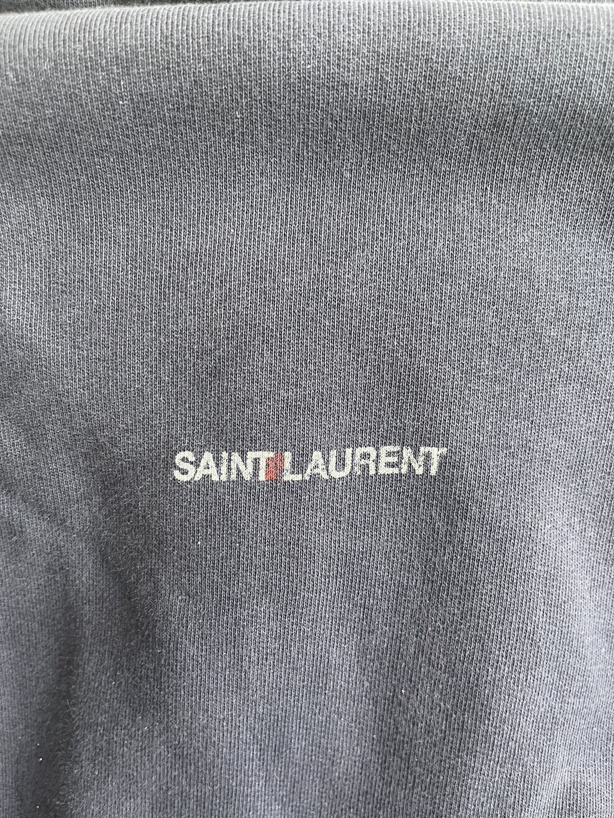 Saint Laurent Paris SAINT LAURENT LOGO HOODIE XS Size US XS / EU 42 / 0 - 1 Thumbnail