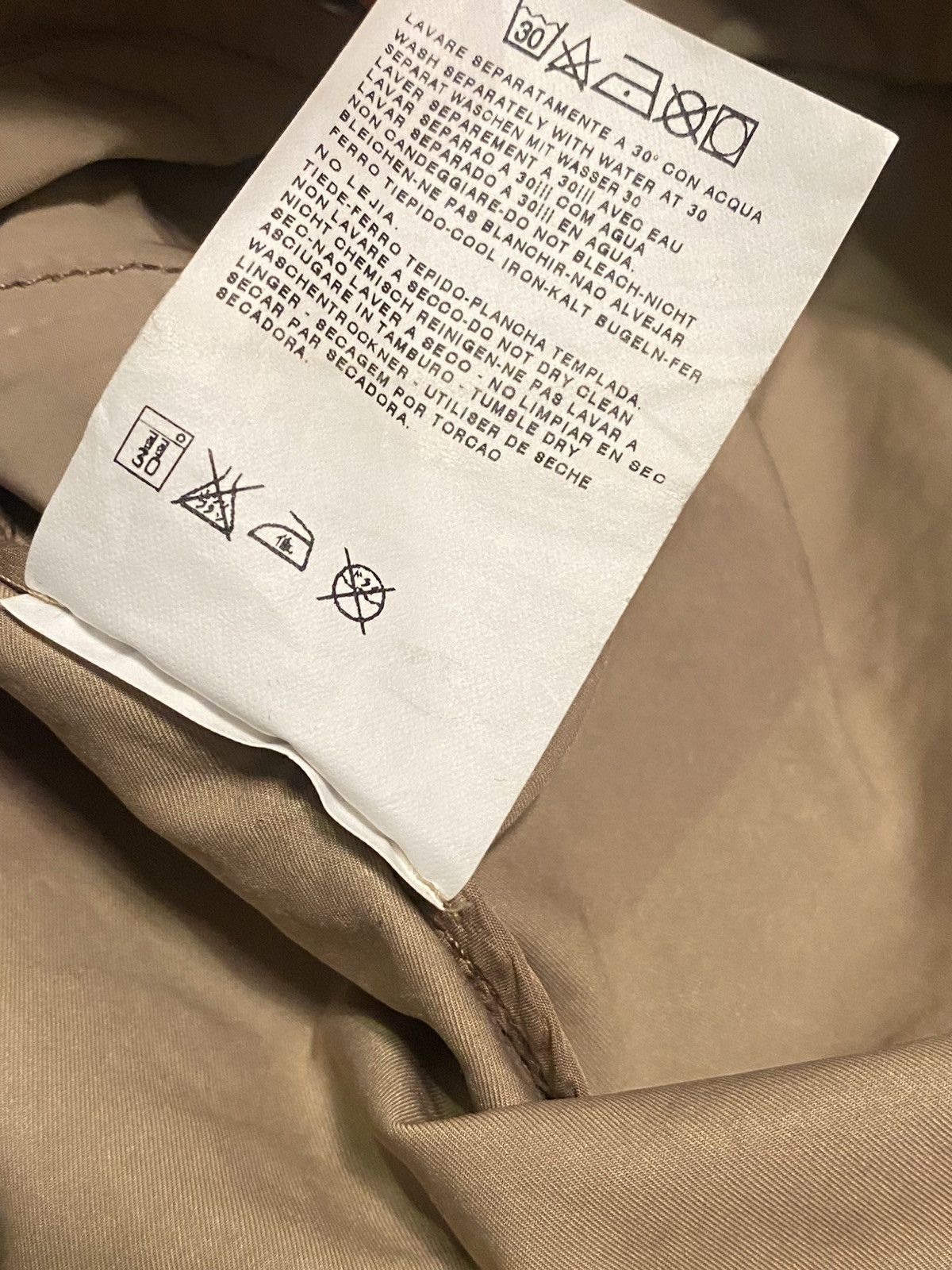 Stone Island Amazing Stone Island Lightweight Trench Coat Beige Hooligans Size US XL / EU 56 / 4 - 6 Thumbnail