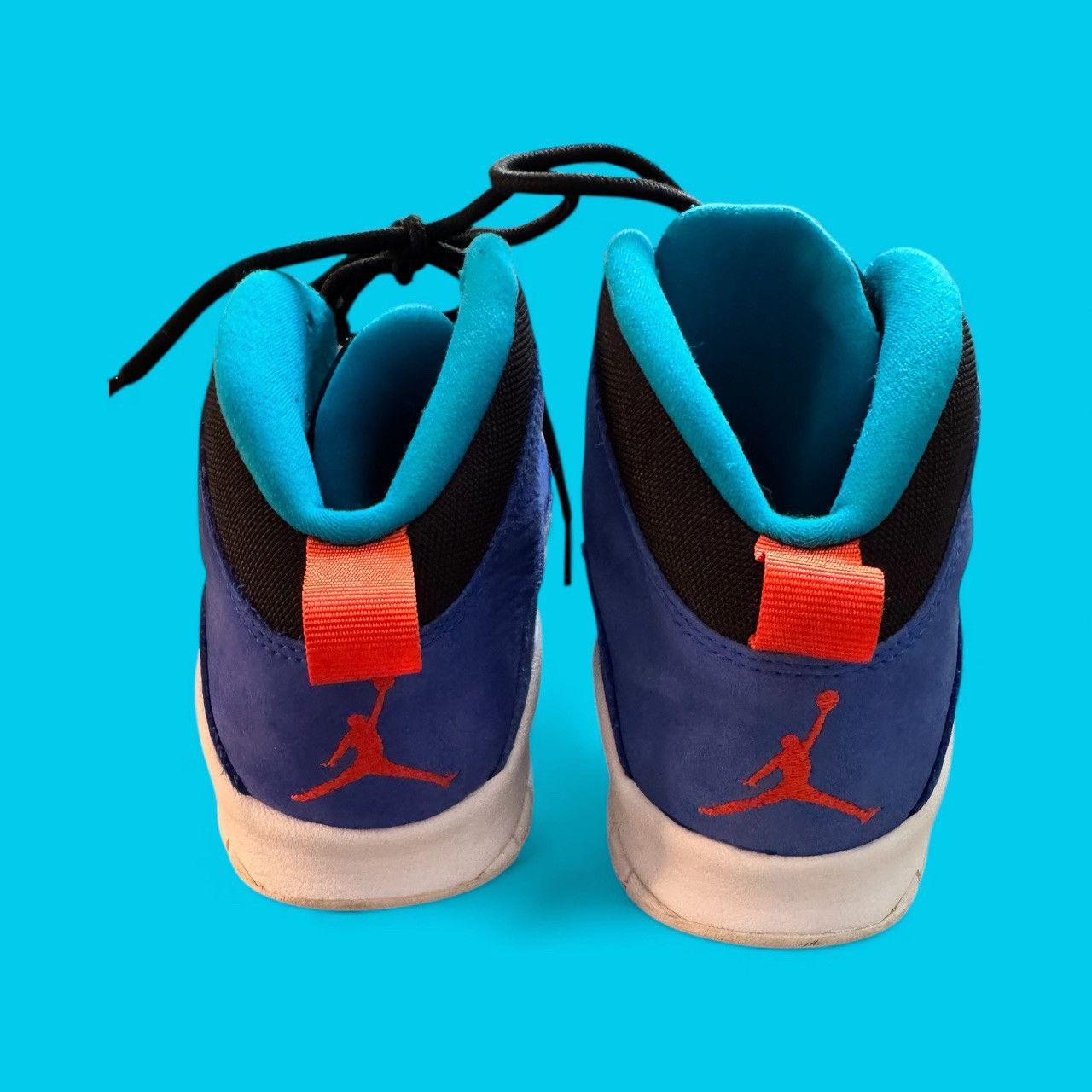 Jordan Brand Air Jordan 10 “Orlando” 2018 Retro – Men’s US 9.5 Size US 9.5 / EU 42-43 - 7 Thumbnail