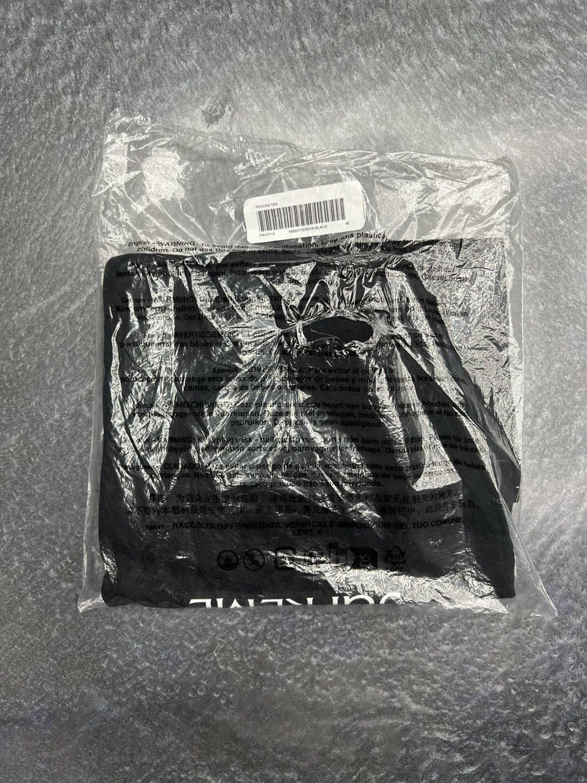 Supreme Supreme American Psycho T-Shirt Size US M / EU 48-50 / 2 - 6 Thumbnail