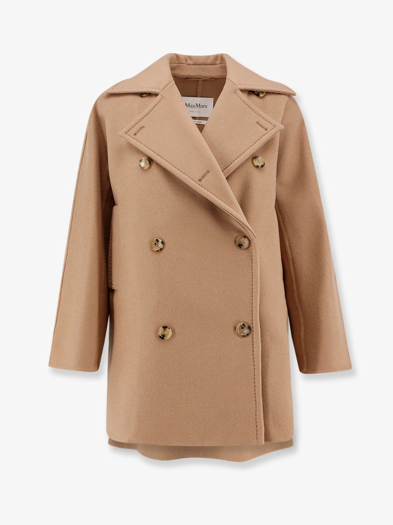 Max Mara Asturie1234 Oversize Virgin Wool And Cashmere Coat Size S / US 4 / IT 40 - 1 Thumbnail