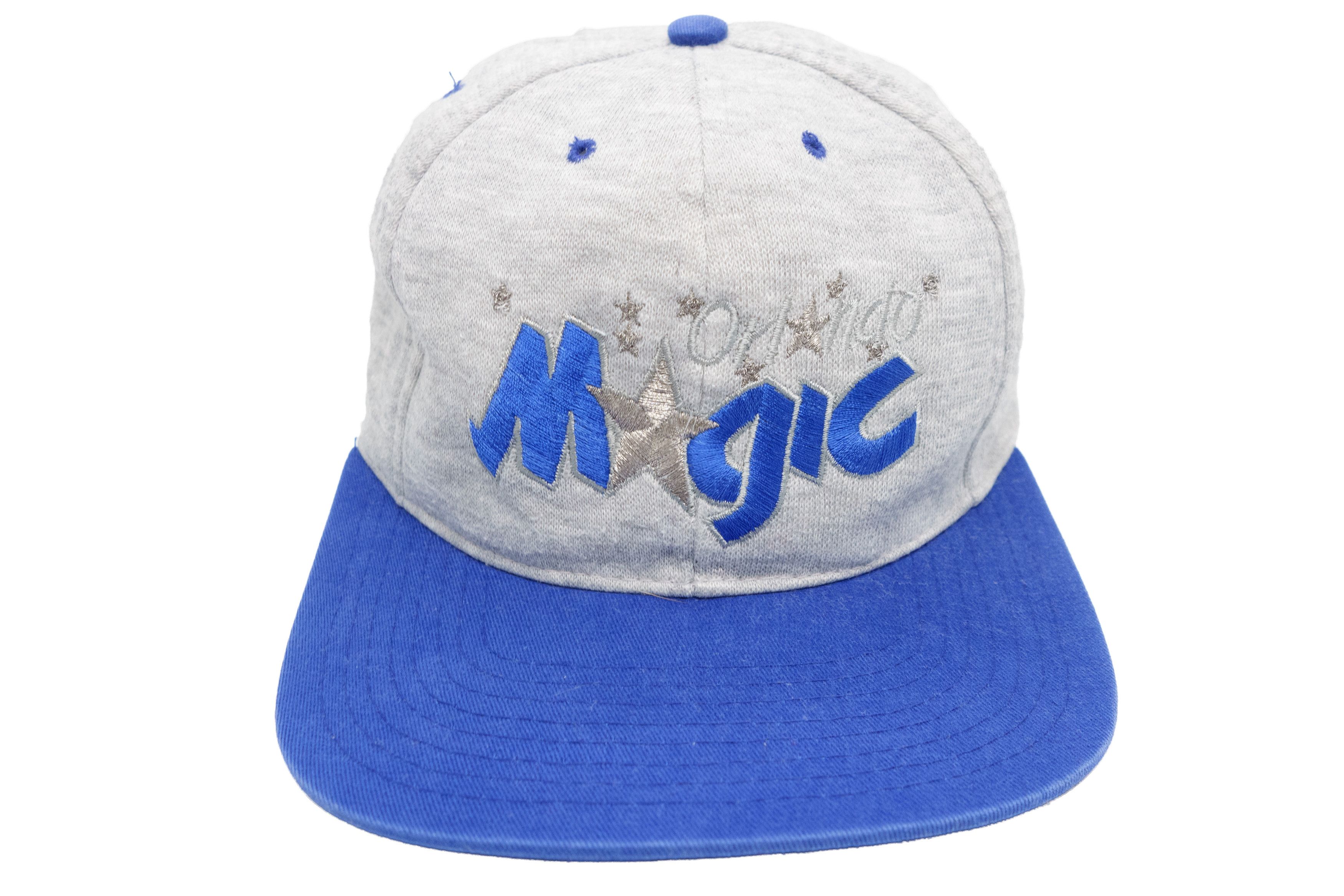 NBA 90s Orlando Magic SHAQ O'Neal Logo Block Snapback Cap Size ONE SIZE - 2 Thumbnail