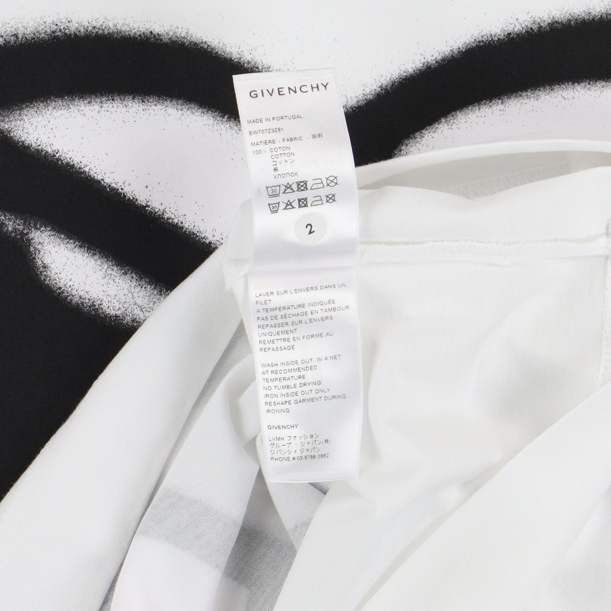 Chito × Givenchy White Graffiti Dog Oversized T-shirt Size US L / EU 52-54 / 3 - 8 Thumbnail