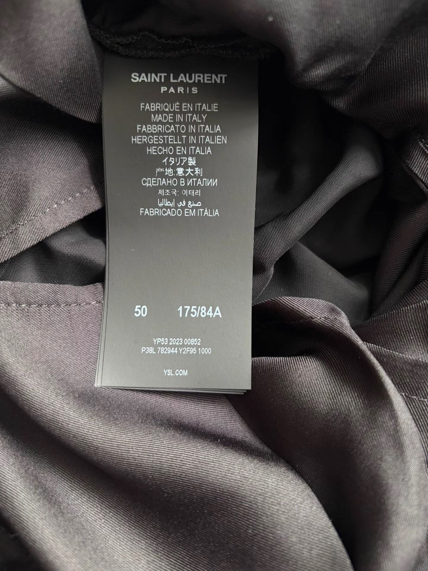 Saint Laurent Paris Saint Laurent Men's Velvet Trousers K33 Size US 34 / EU 50 - 7 Thumbnail