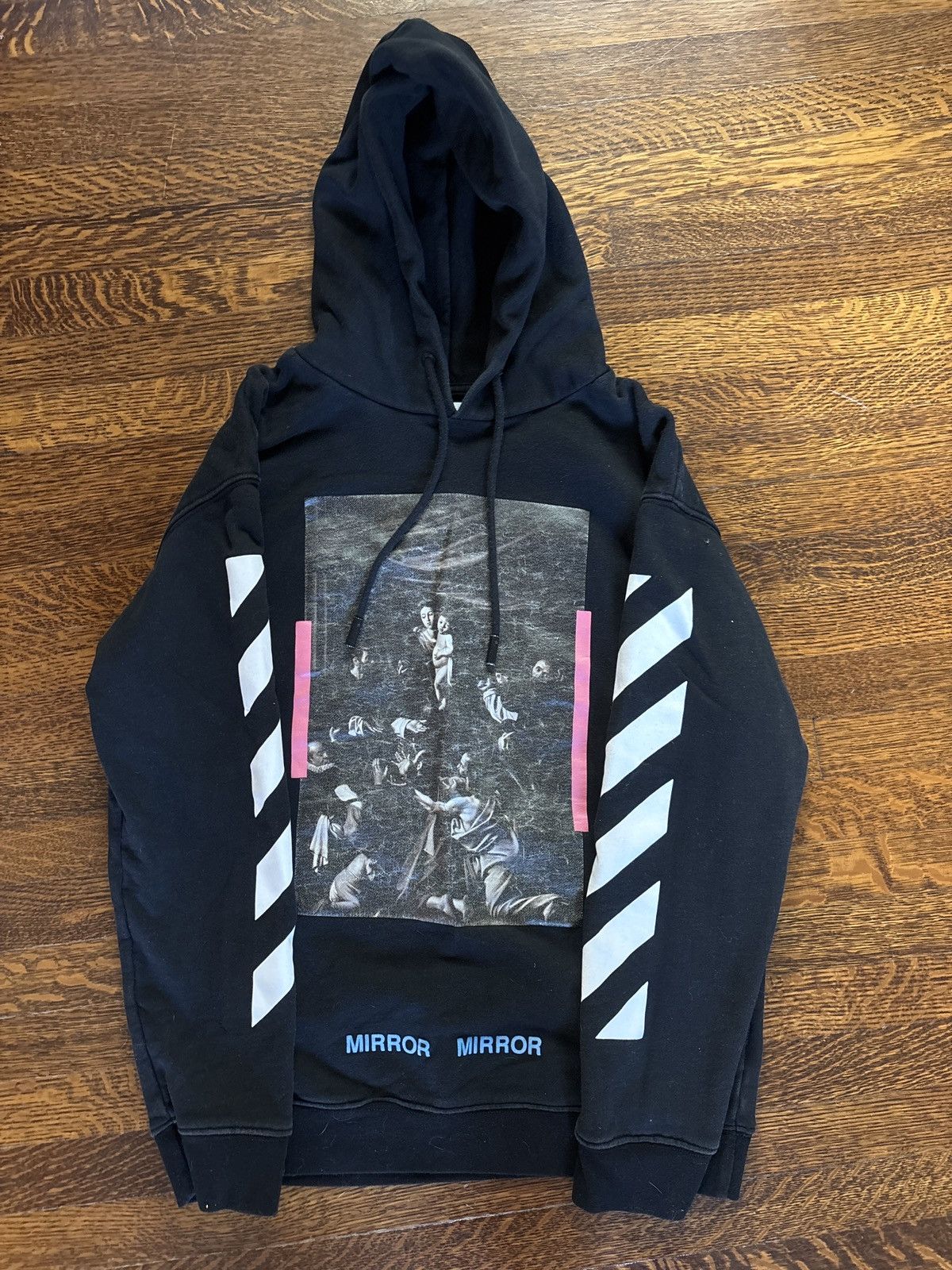 Off-White Off White Caravaggio Mirror Mirror Hoodie | Grailed