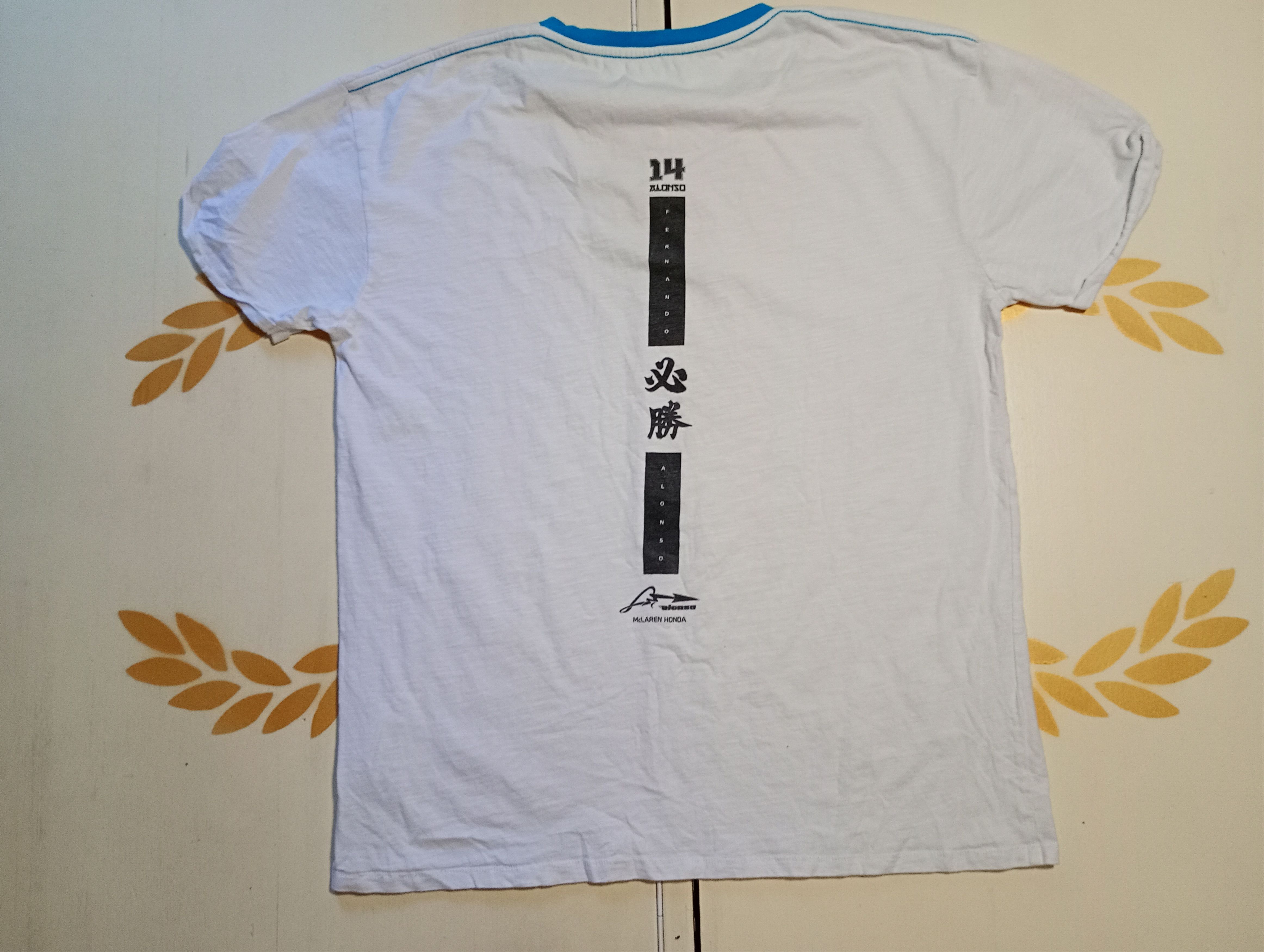 Formula 1 McLaren Honda 14 Fernando Alonso T-Shirt 2007 Size US XL / EU 56 / 4 - 10 Thumbnail