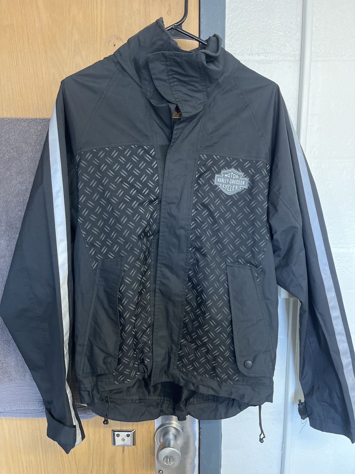 Harley Davidson Vintage Harley Davidson Motor Cycle Jacket Size US M / EU 48-50 / 2 - 2 Thumbnail