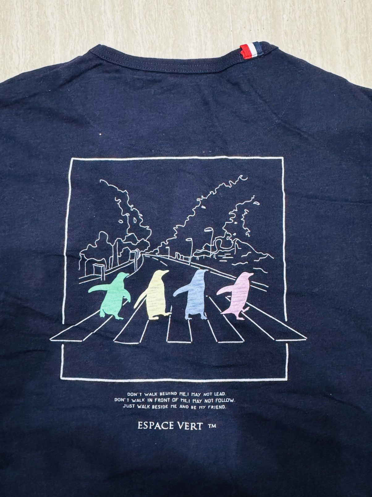 Japanese Brand Peaceful Day Espace Vert™ Navy blue Shirt M size Size US M / EU 48-50 / 2 - 11 Thumbnail
